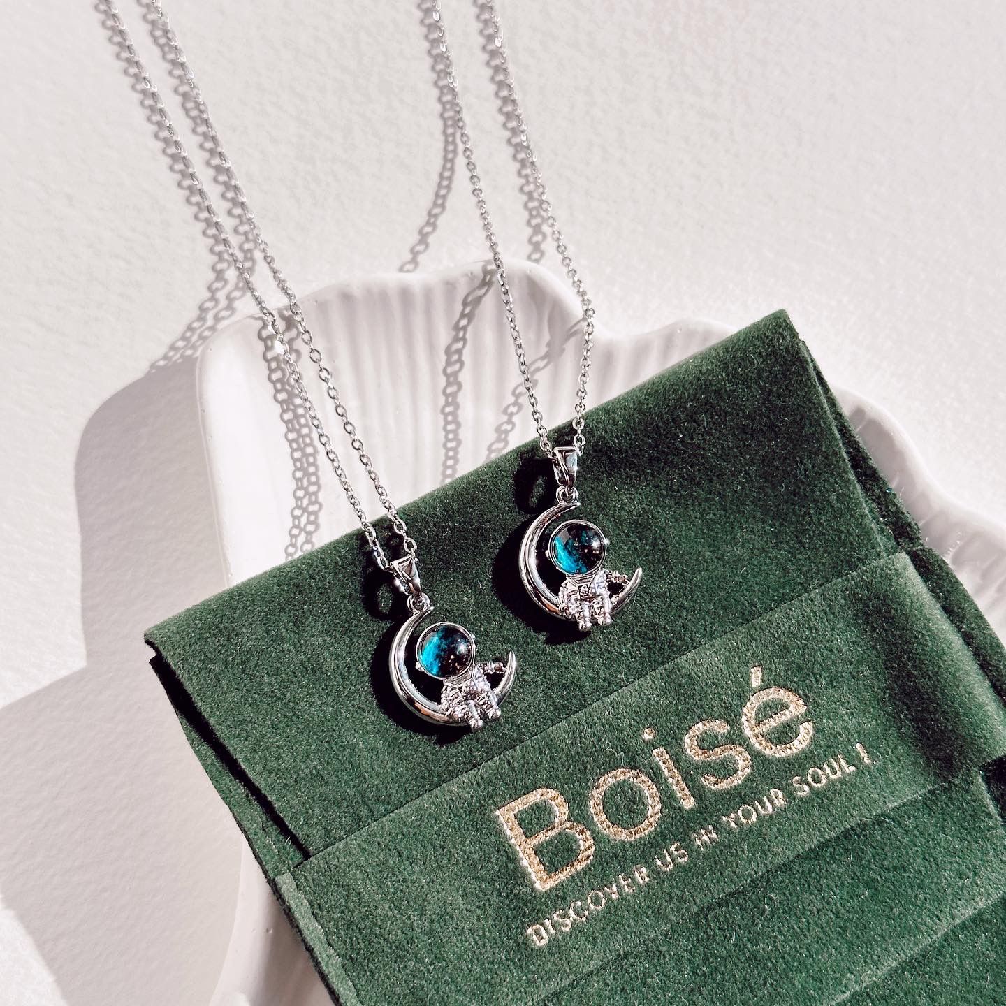 Alien Steel Necklace