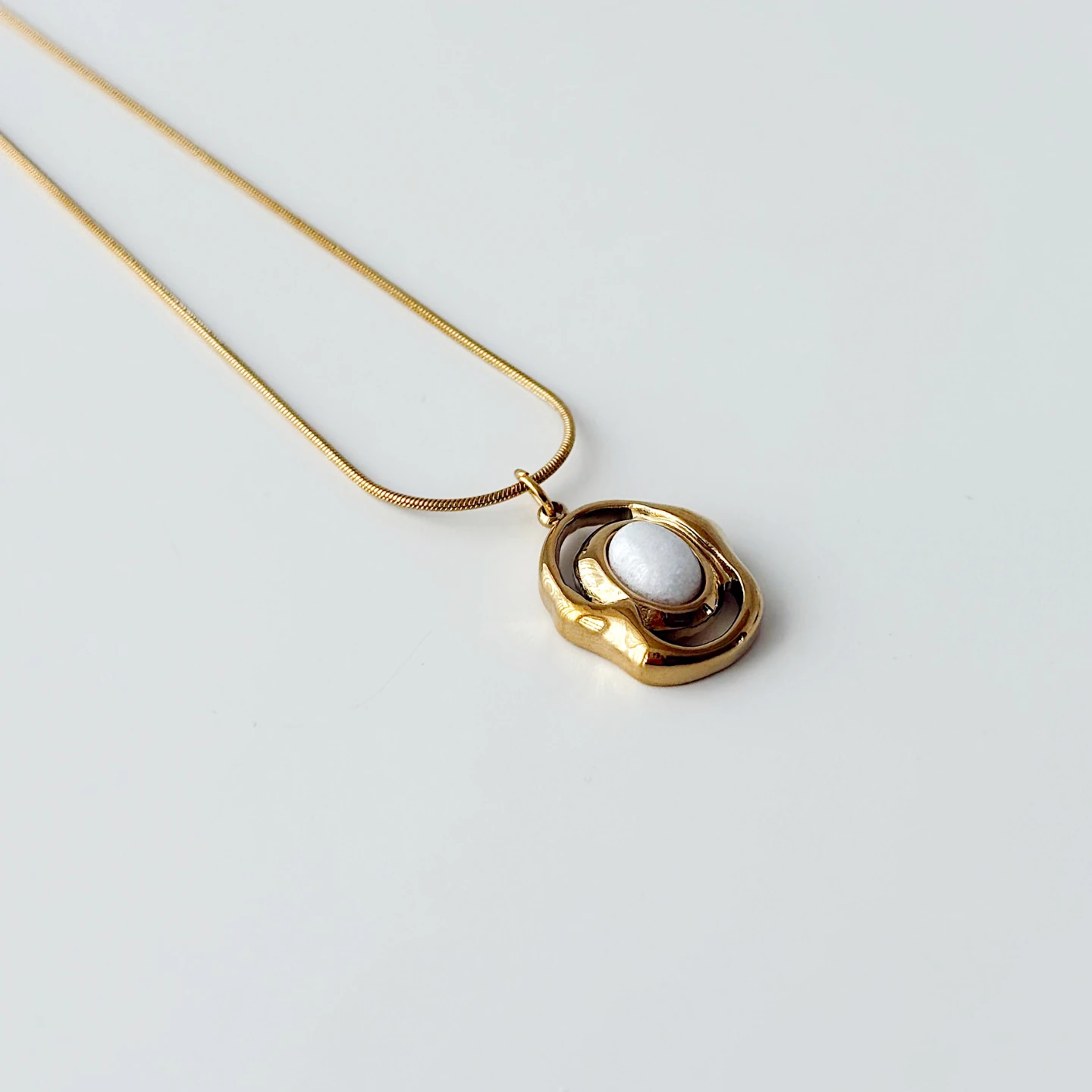 Vionne Steel Necklace | Çelik Kolye