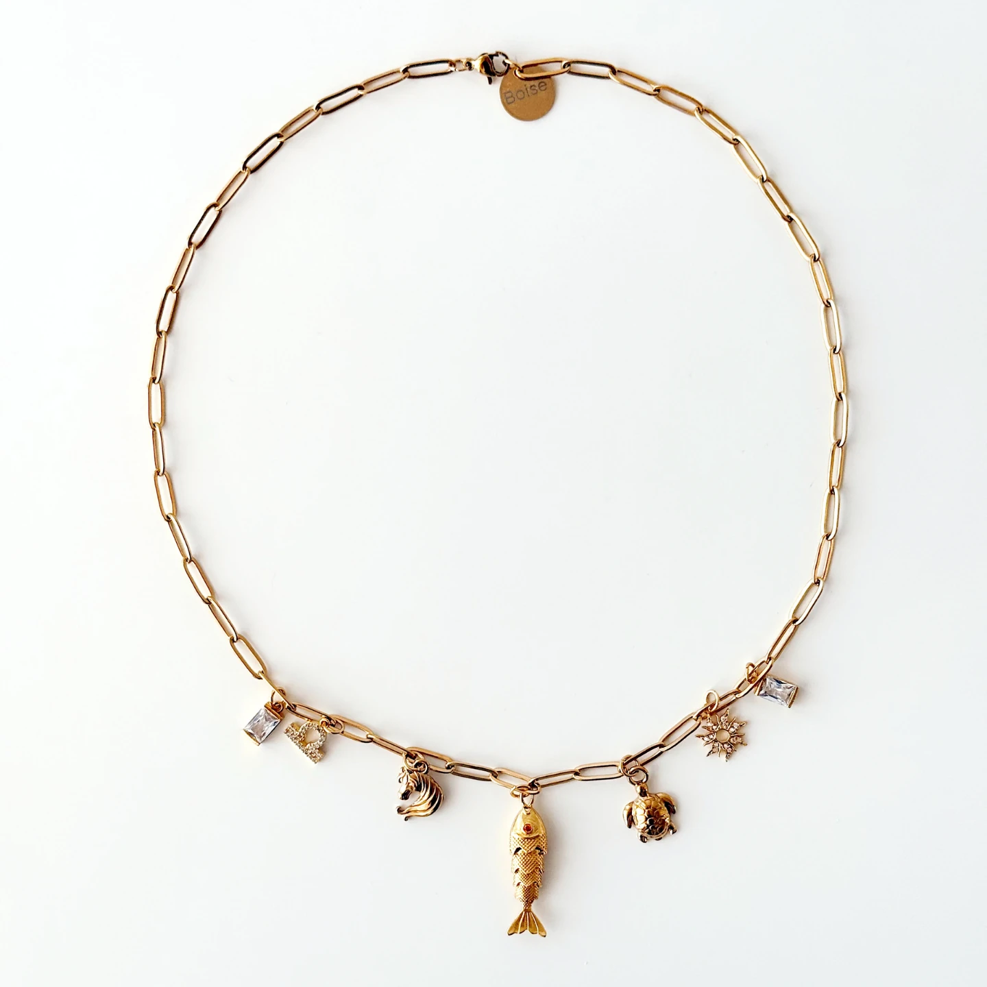 Liora Steel Necklace | Çelik Kolye