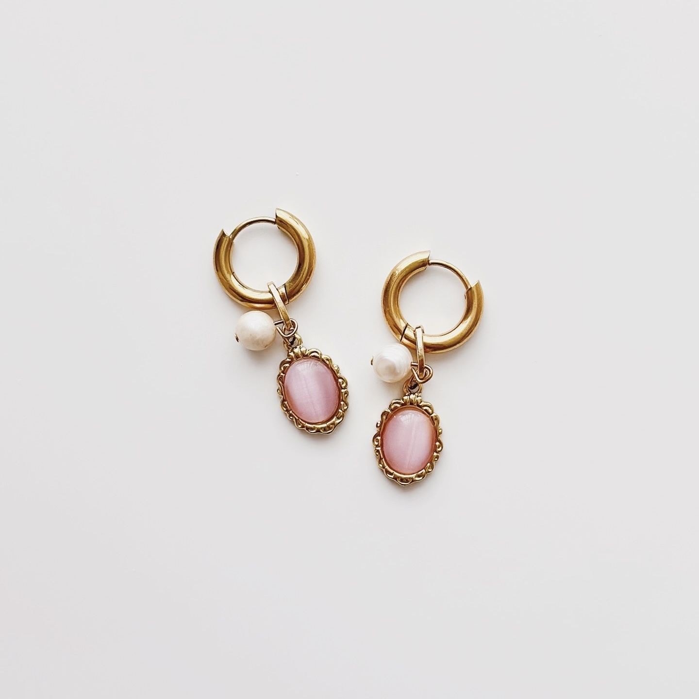 Marquret 70's Steel Earring | Çelik Küpe