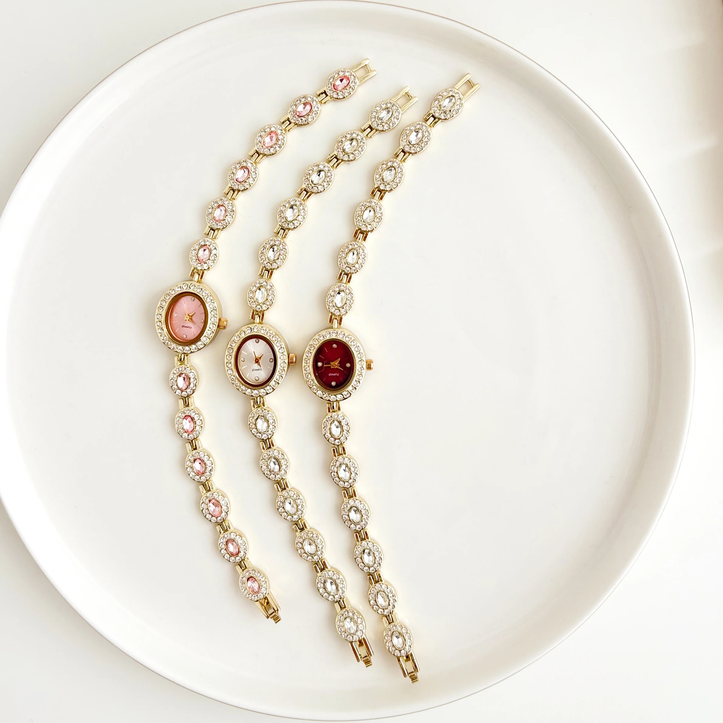 Nara Gold-Pink Watch | Saat