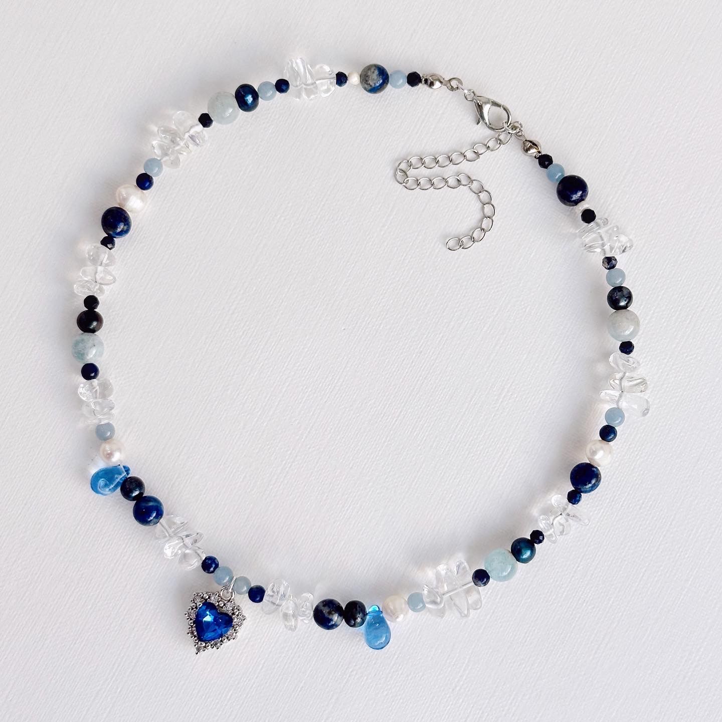 Ocean Heart Necklace / Kolye