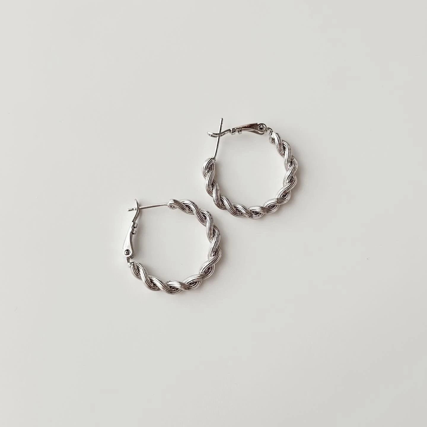 Trah Grey Xuping Steel Earring | Çelik Küpe