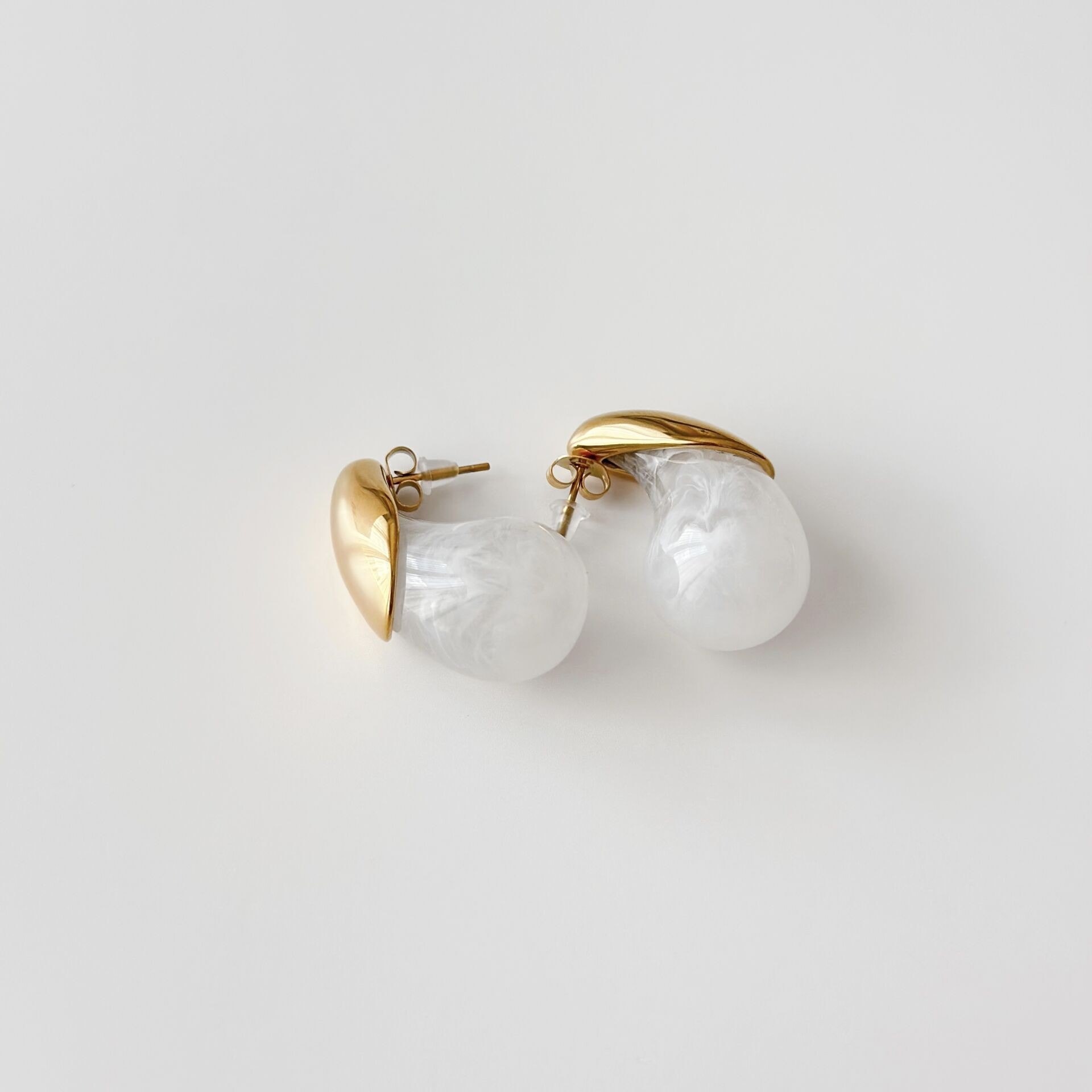 Jead Steel Earring | Çelik Küpe