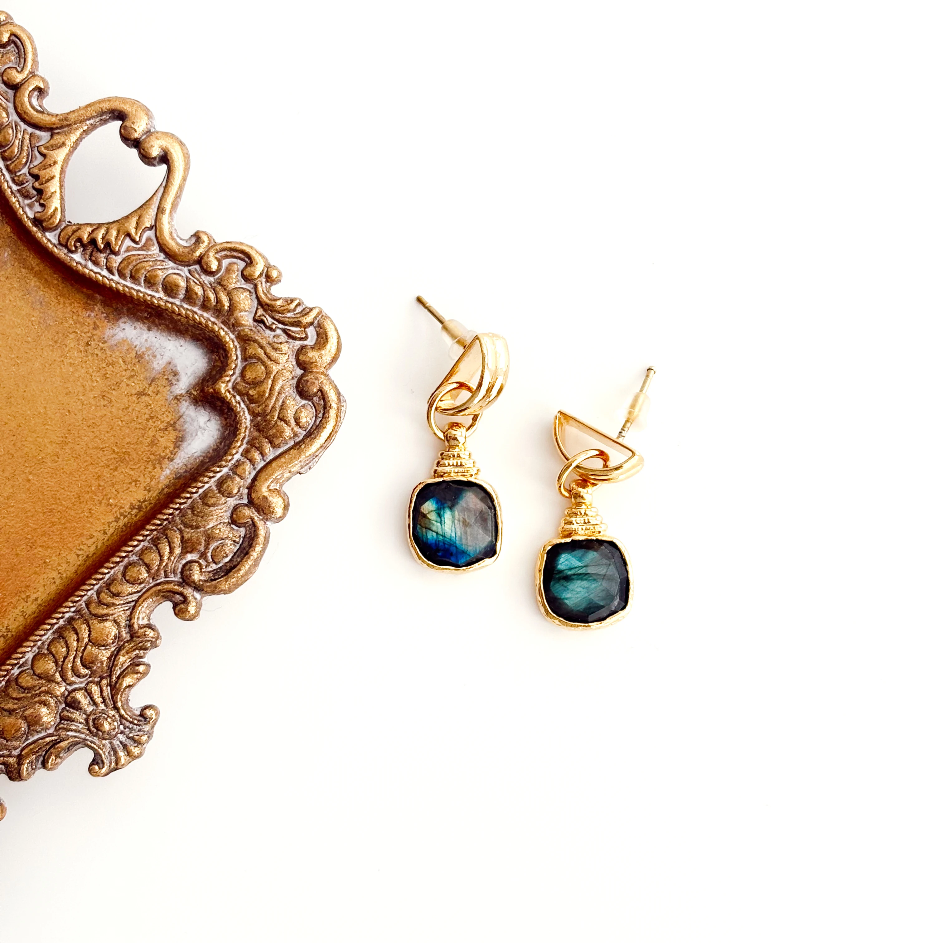 Milo Steel Earring | Çelik Küpe