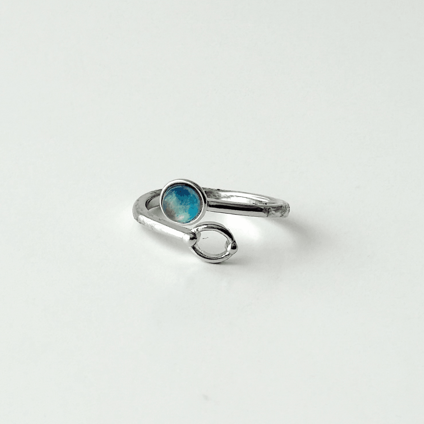 Riven Steel Ring / Çelik Yüzük