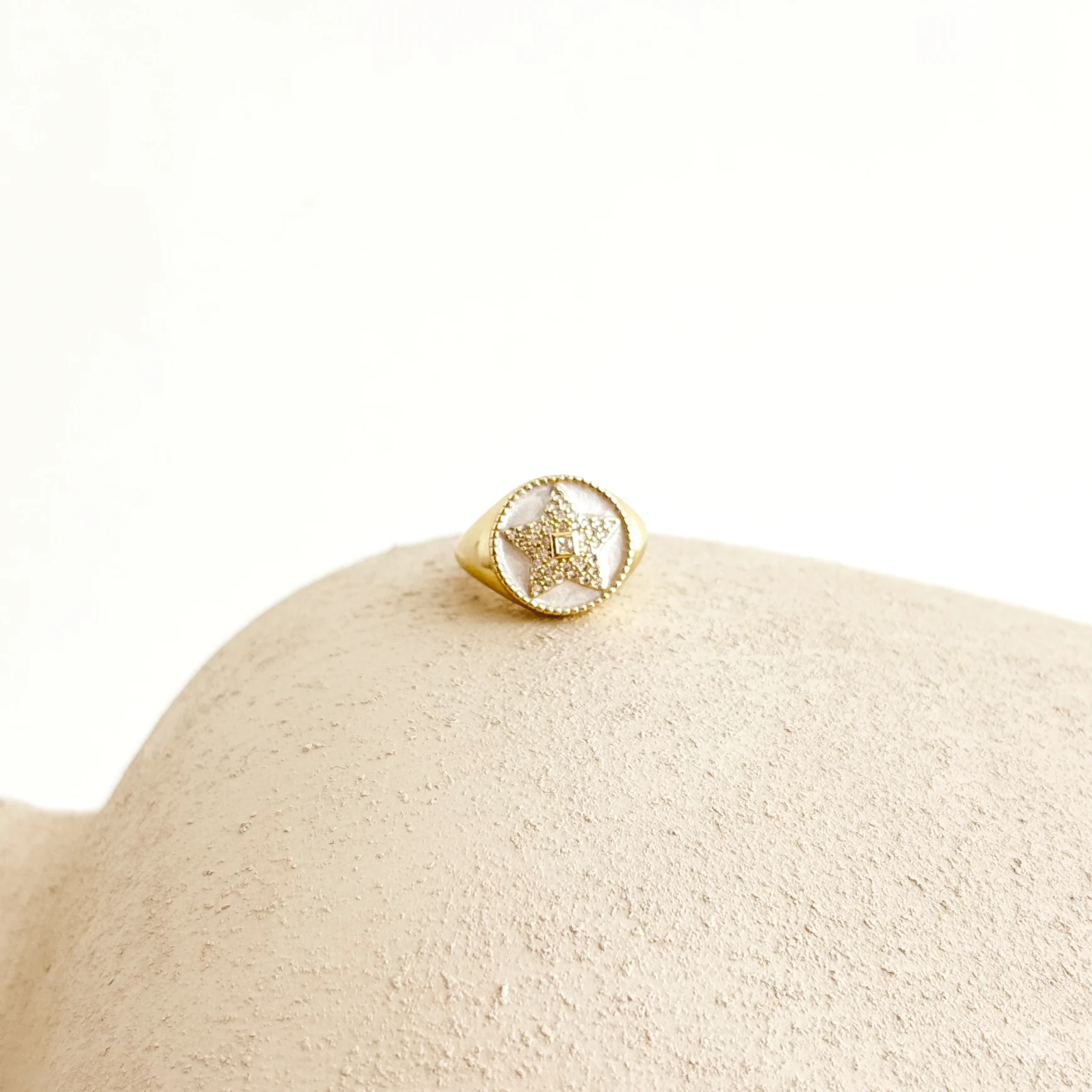 Zeloria Steel Ring / Çelik Yüzük