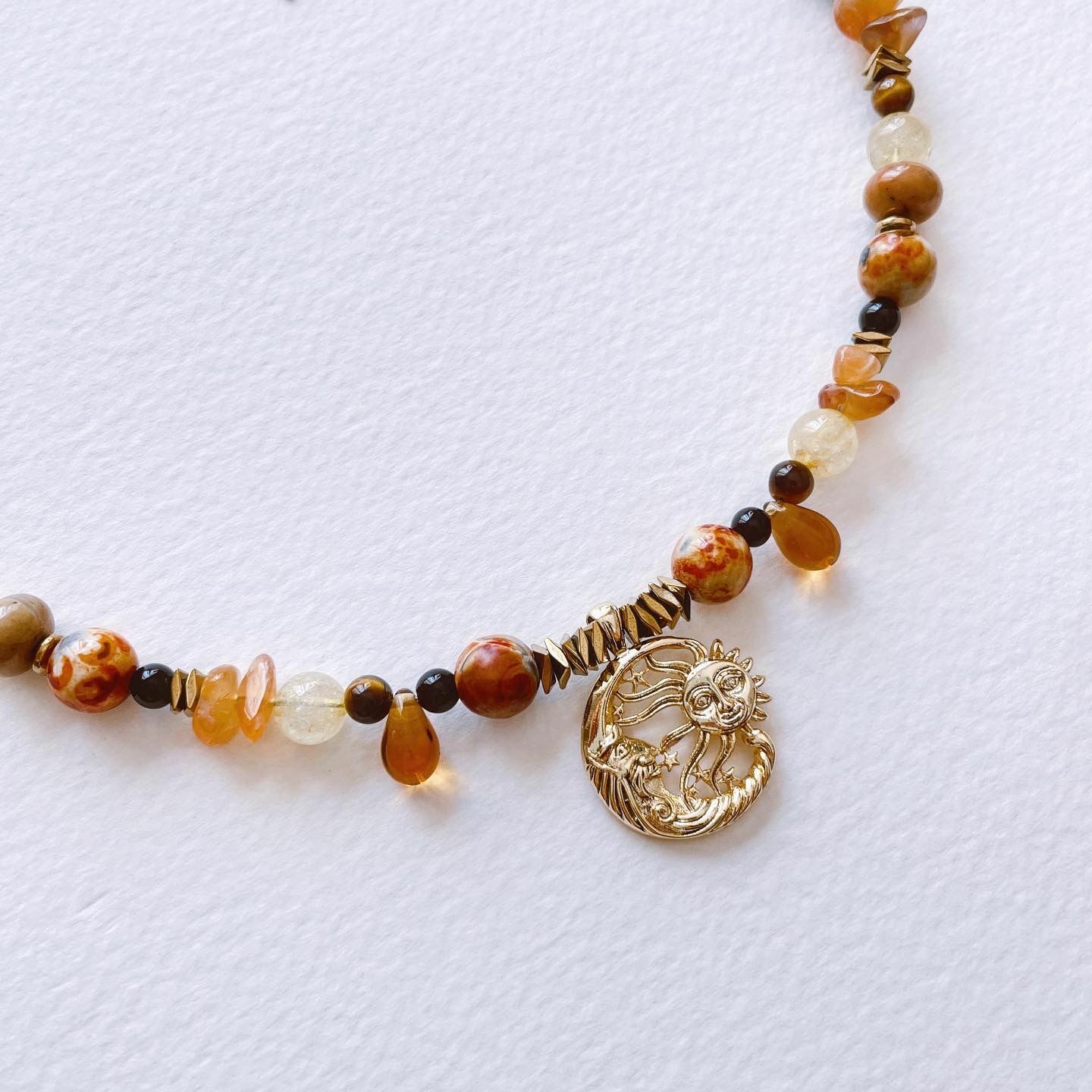 Wild Sunset Man Necklace / Kolye