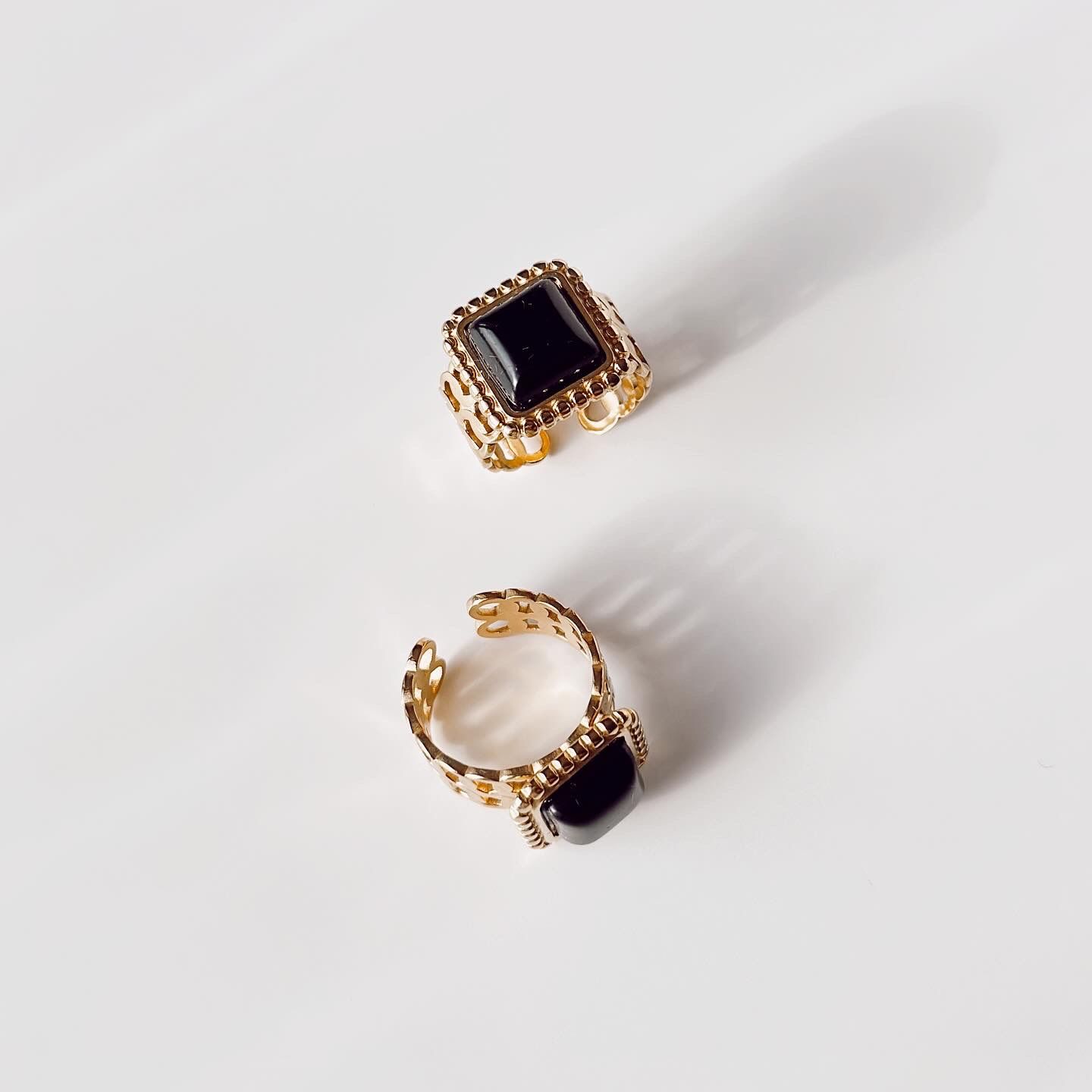 Onix Steel Ring / Çelik Yüzük