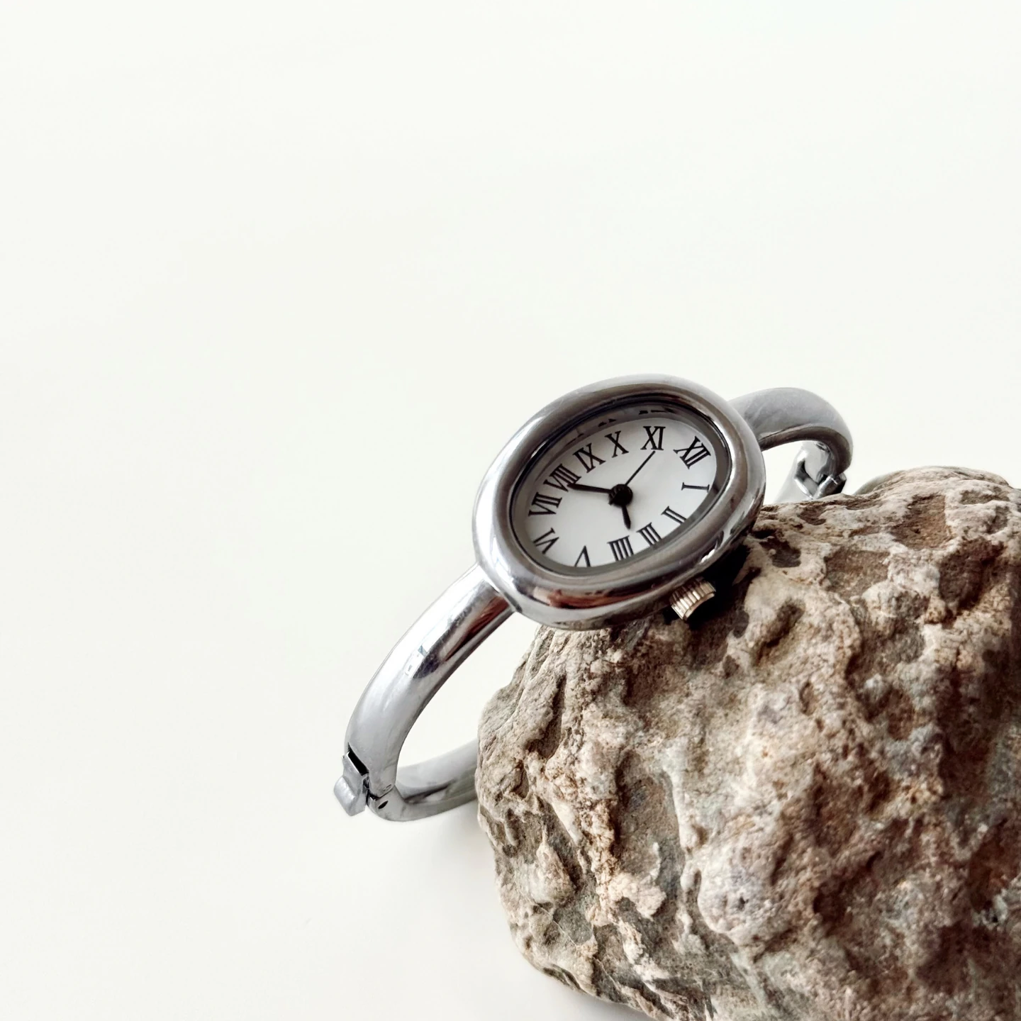 Martin Silver-White Watch | Saat