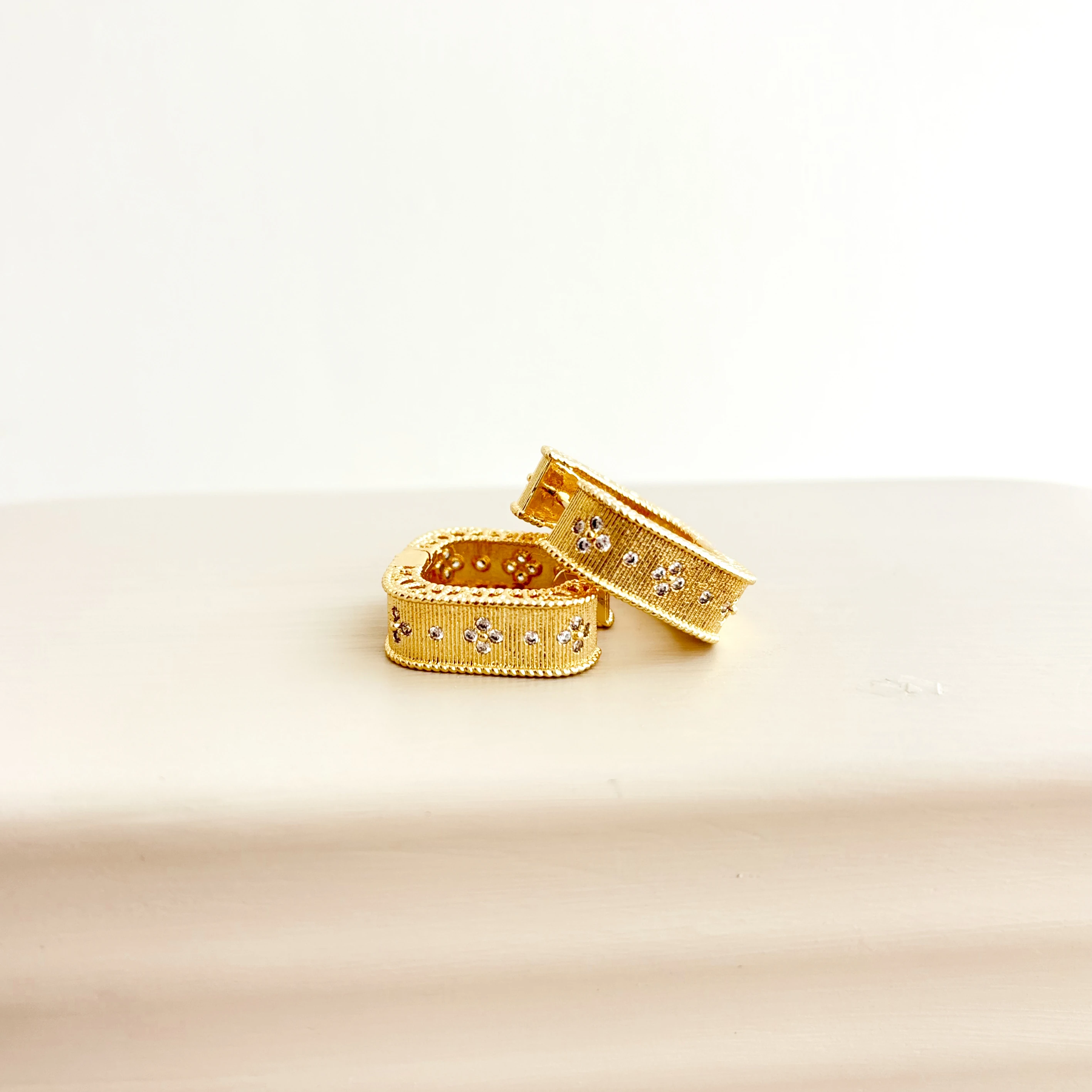 Esmir Silver Steel Earring | Çelik Küpe