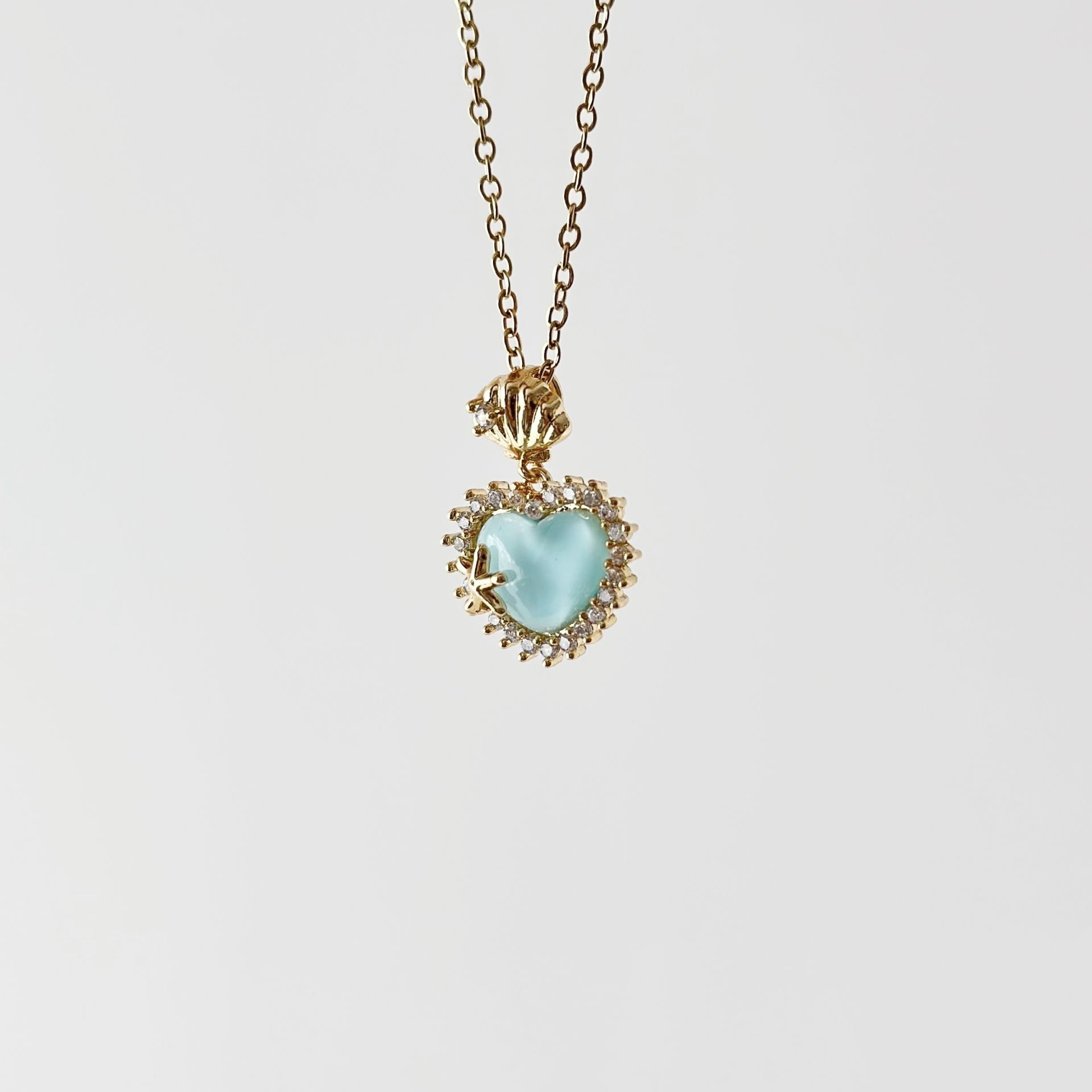 Love Shell Steel Necklace | Çelik Kolye