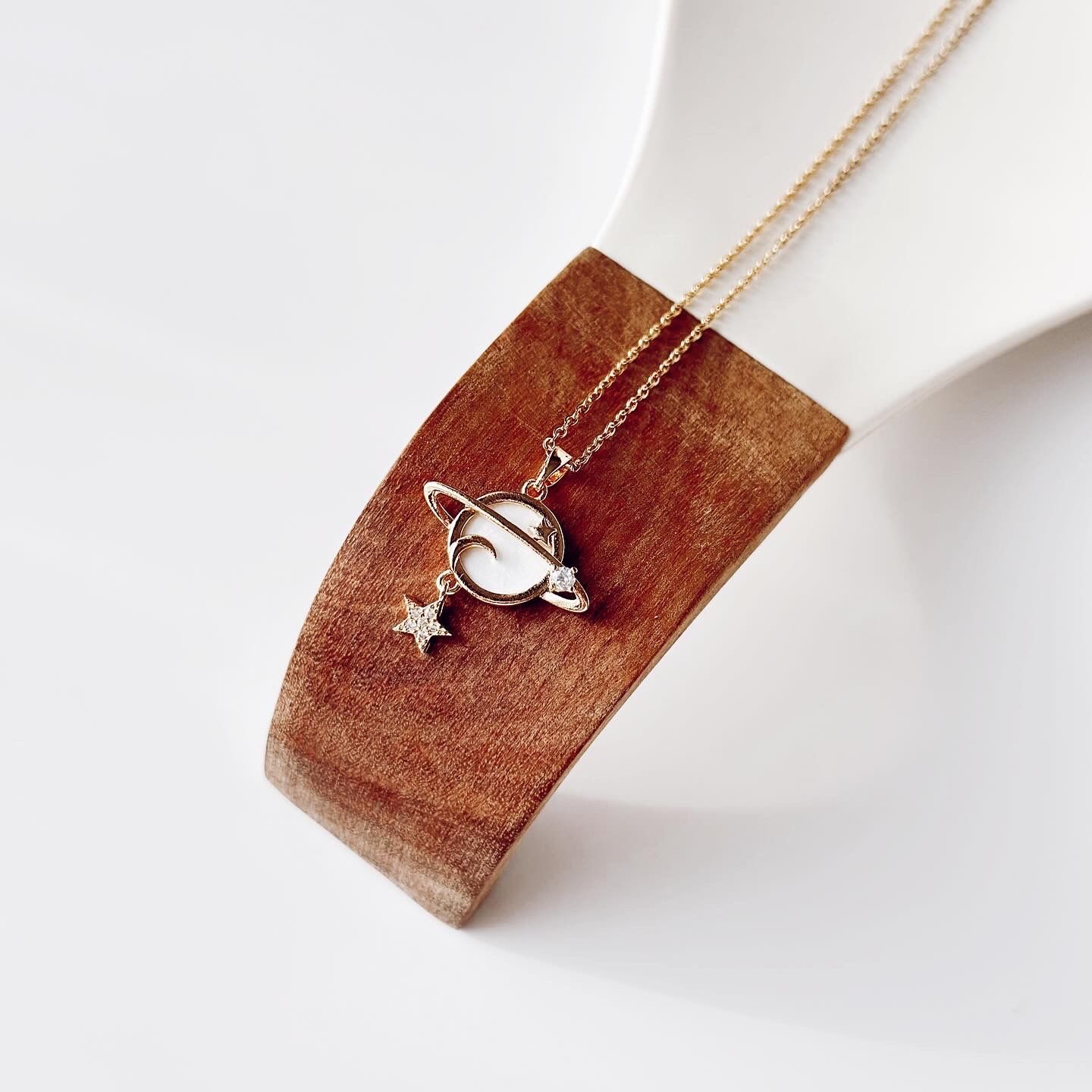 Saturn 0.2 Steel Necklace | Çelik Kolye