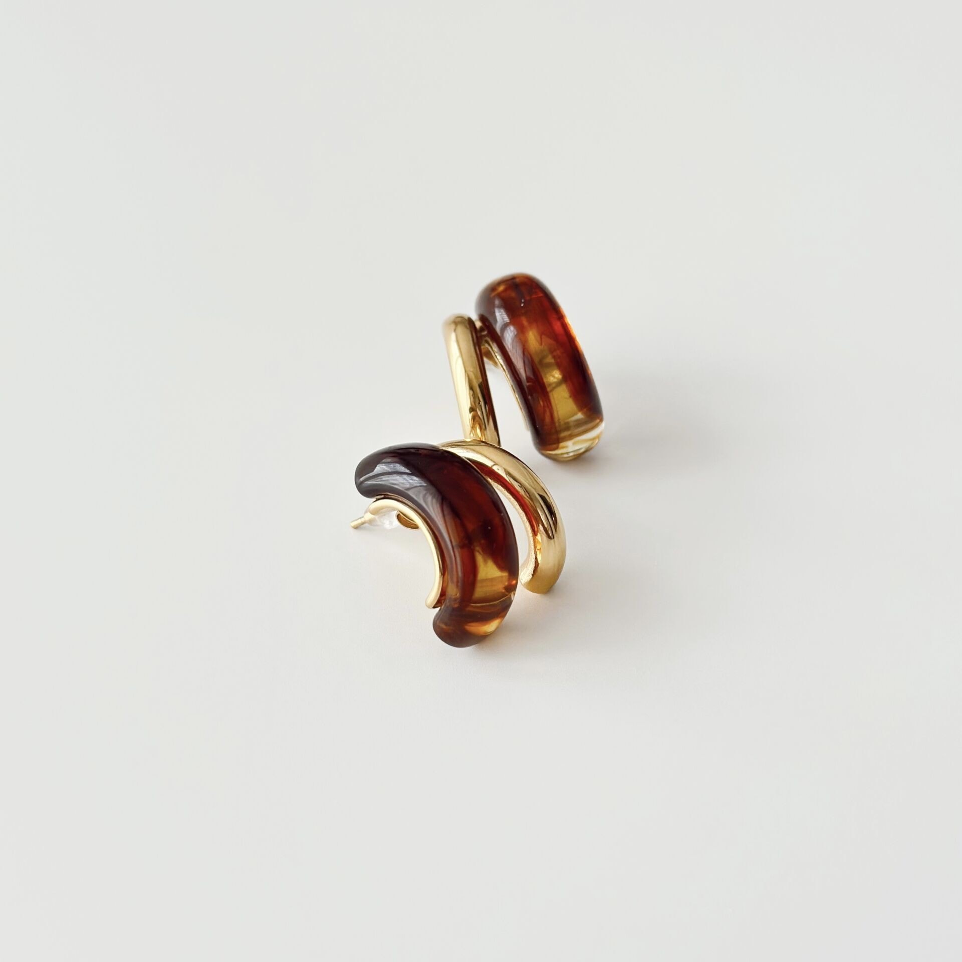 Figer Steel Earring | Çelik Küpe