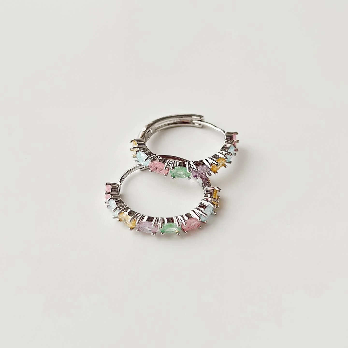 Clement Grey Xuping Steel Earring | Çelik Küpe