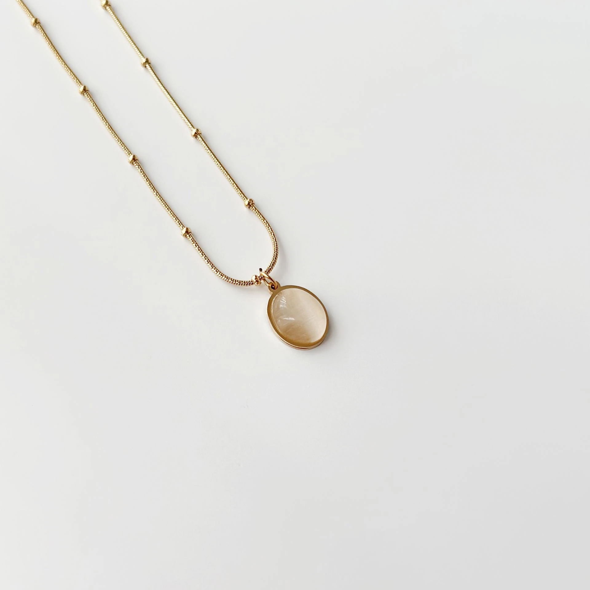 Lilu Steel Necklace | Çelik Kolye