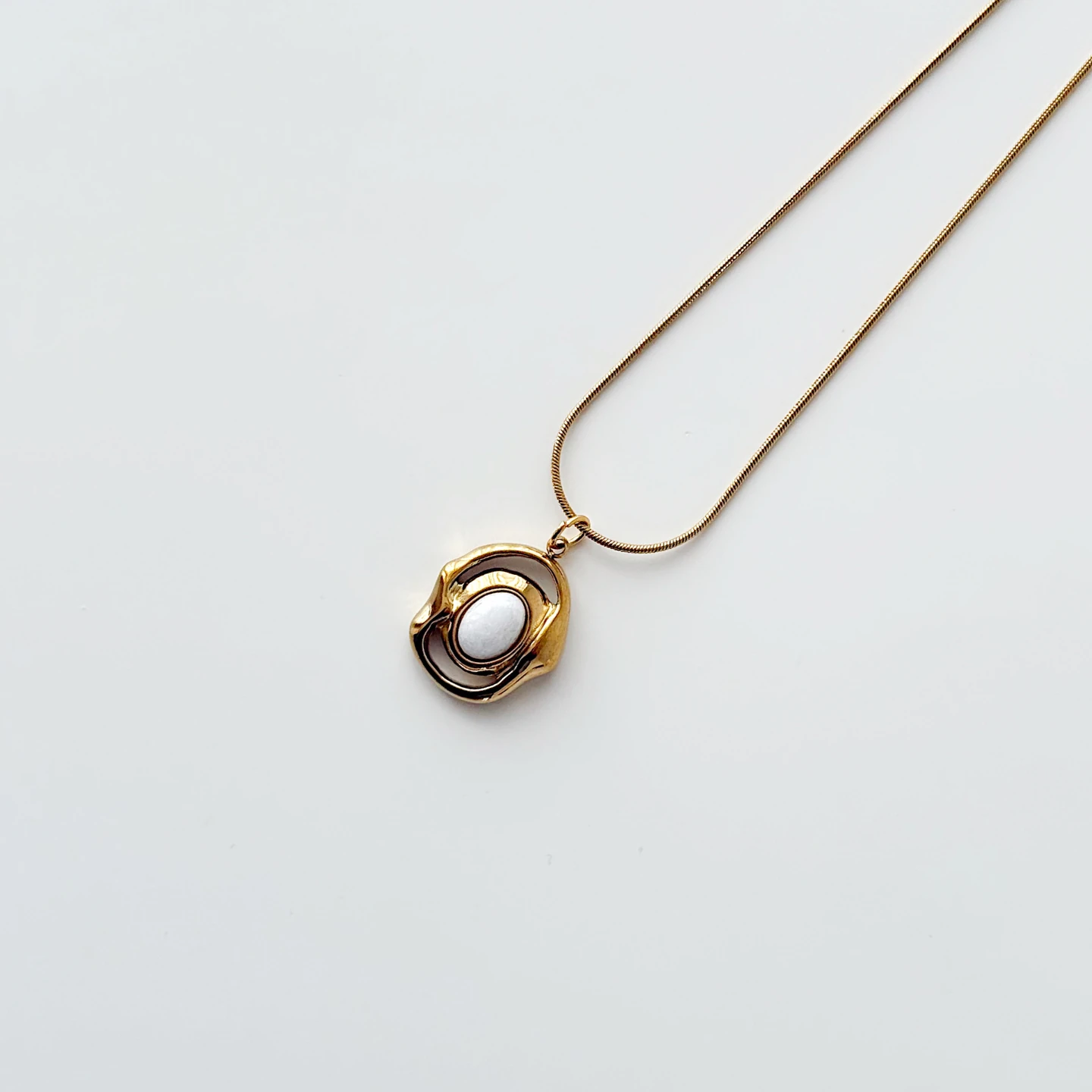 Vionne Steel Necklace | Çelik Kolye