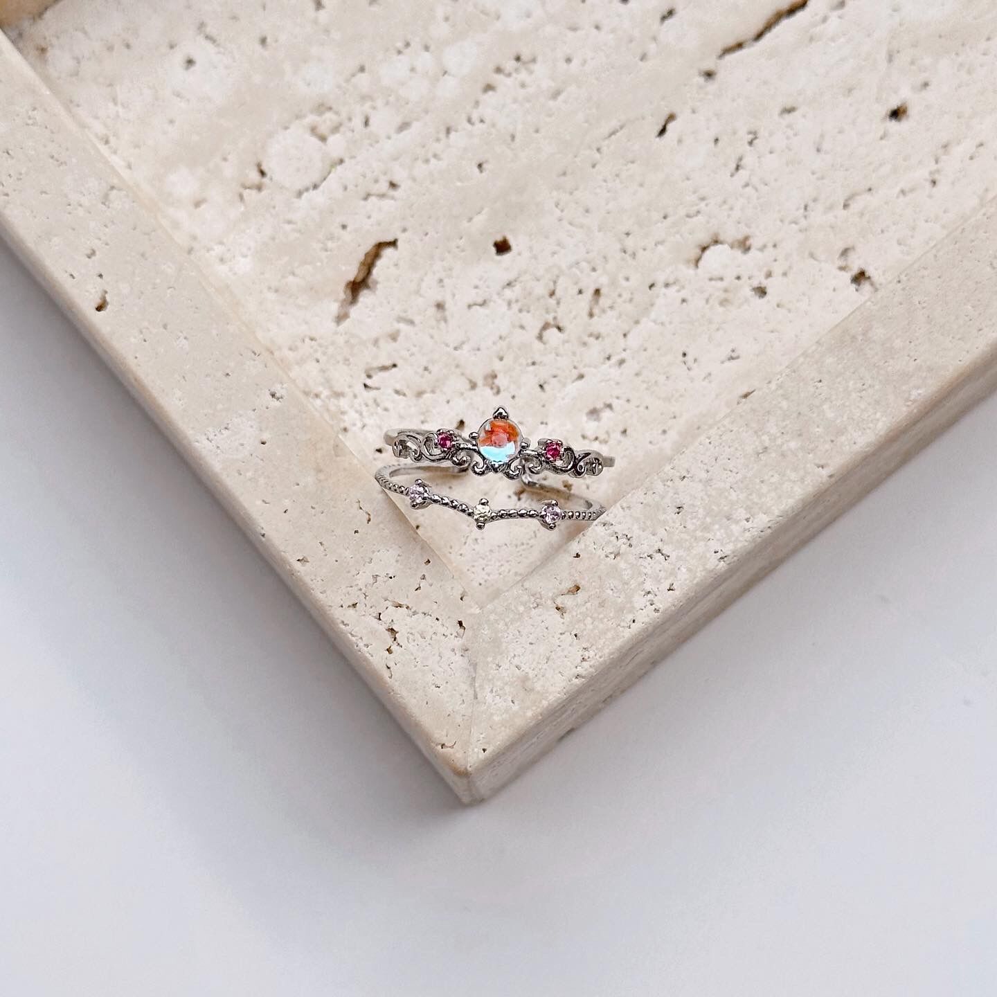 Aurora Grey Ring / Yüzük