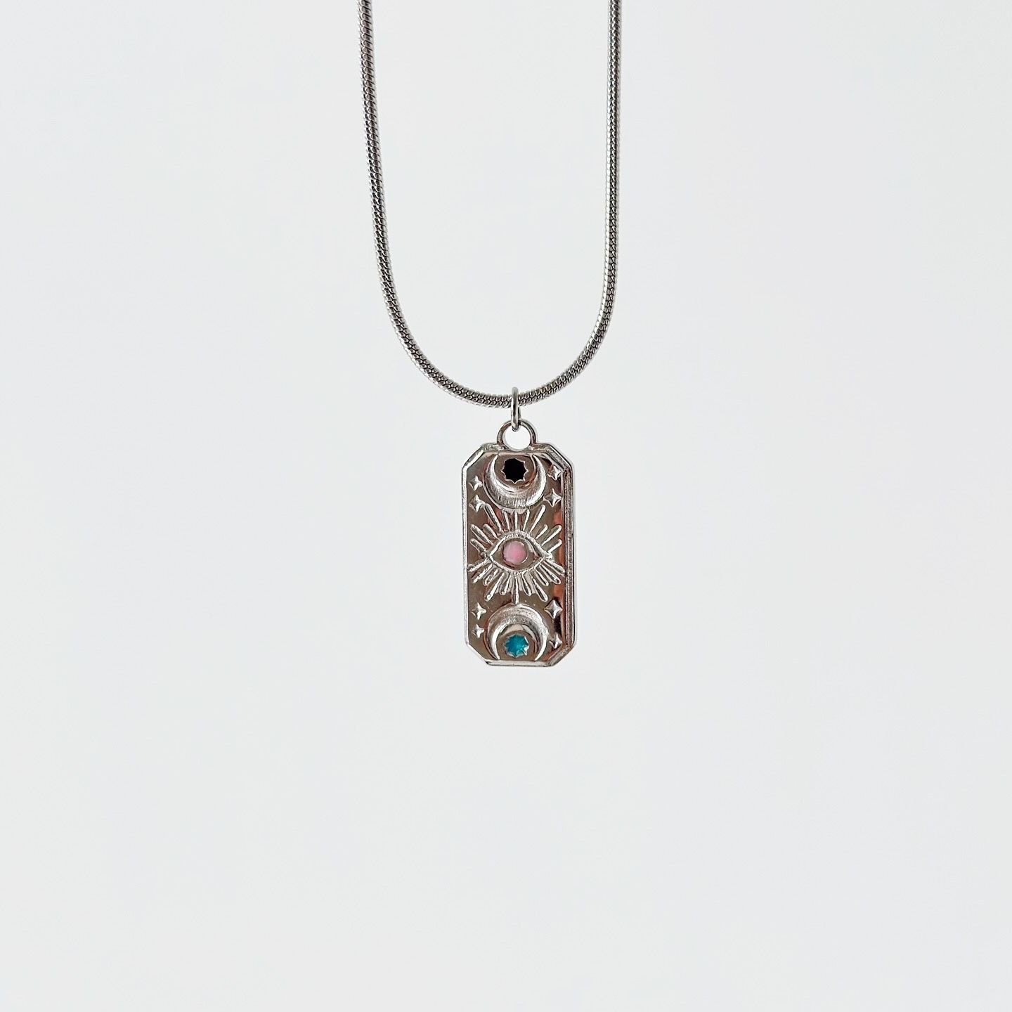Rout Steel Necklace | Çelik Kolye