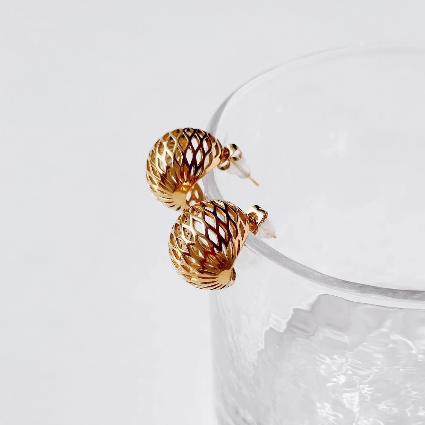 Owah Steel Earring | Çelik Küpe