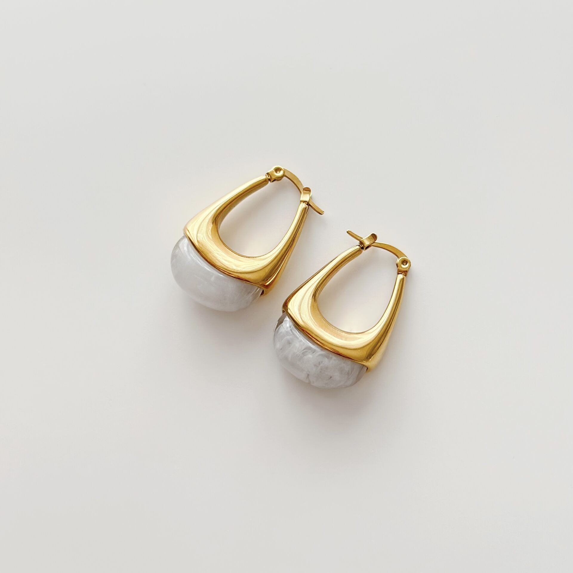 Lain Steel Earring | Çelik Küpe