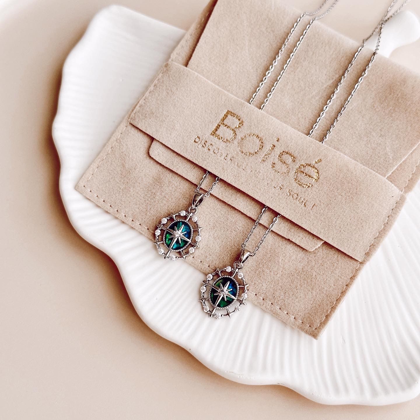 Spain Grey Steel Necklace