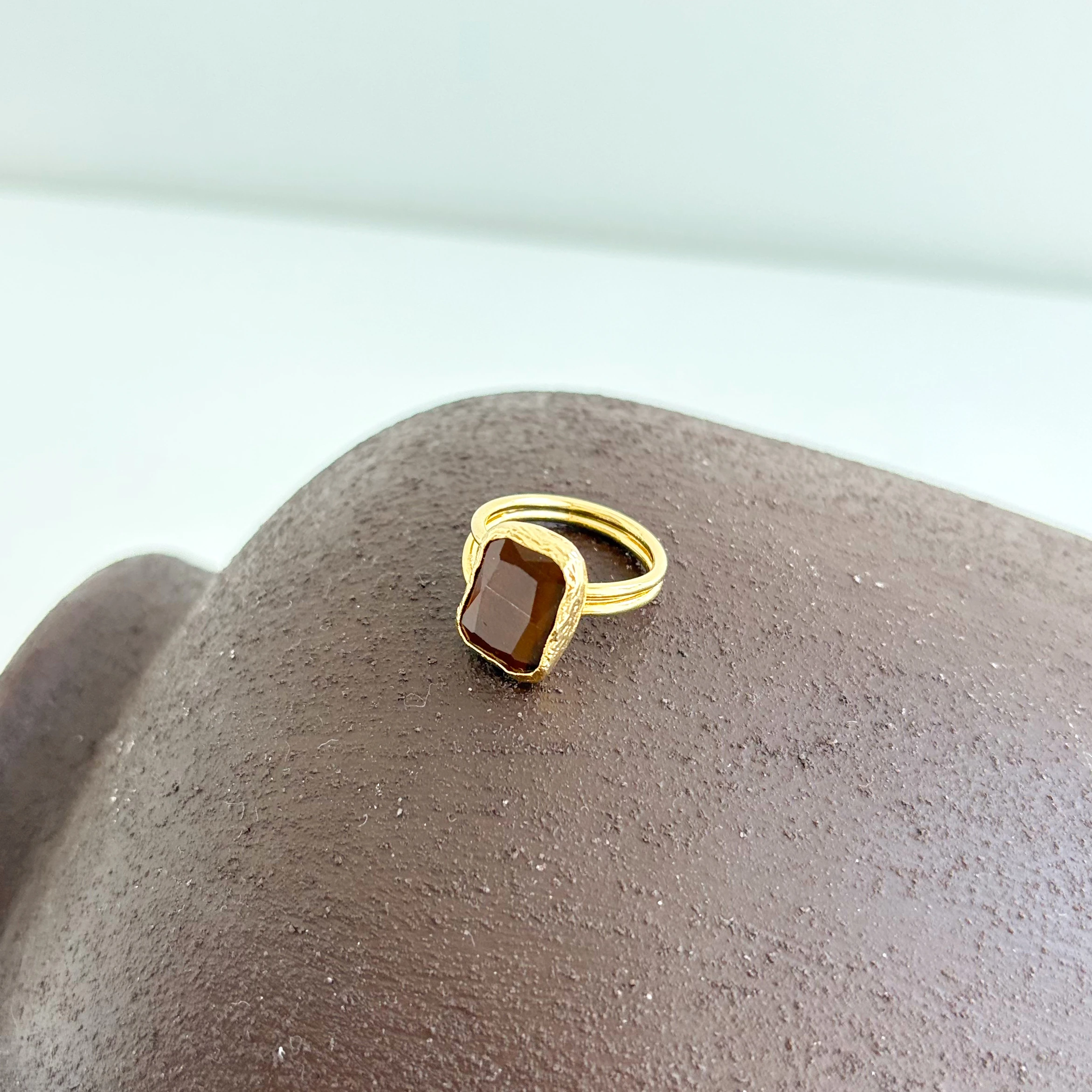 Hera Steel Ring / Çelik Yüzük