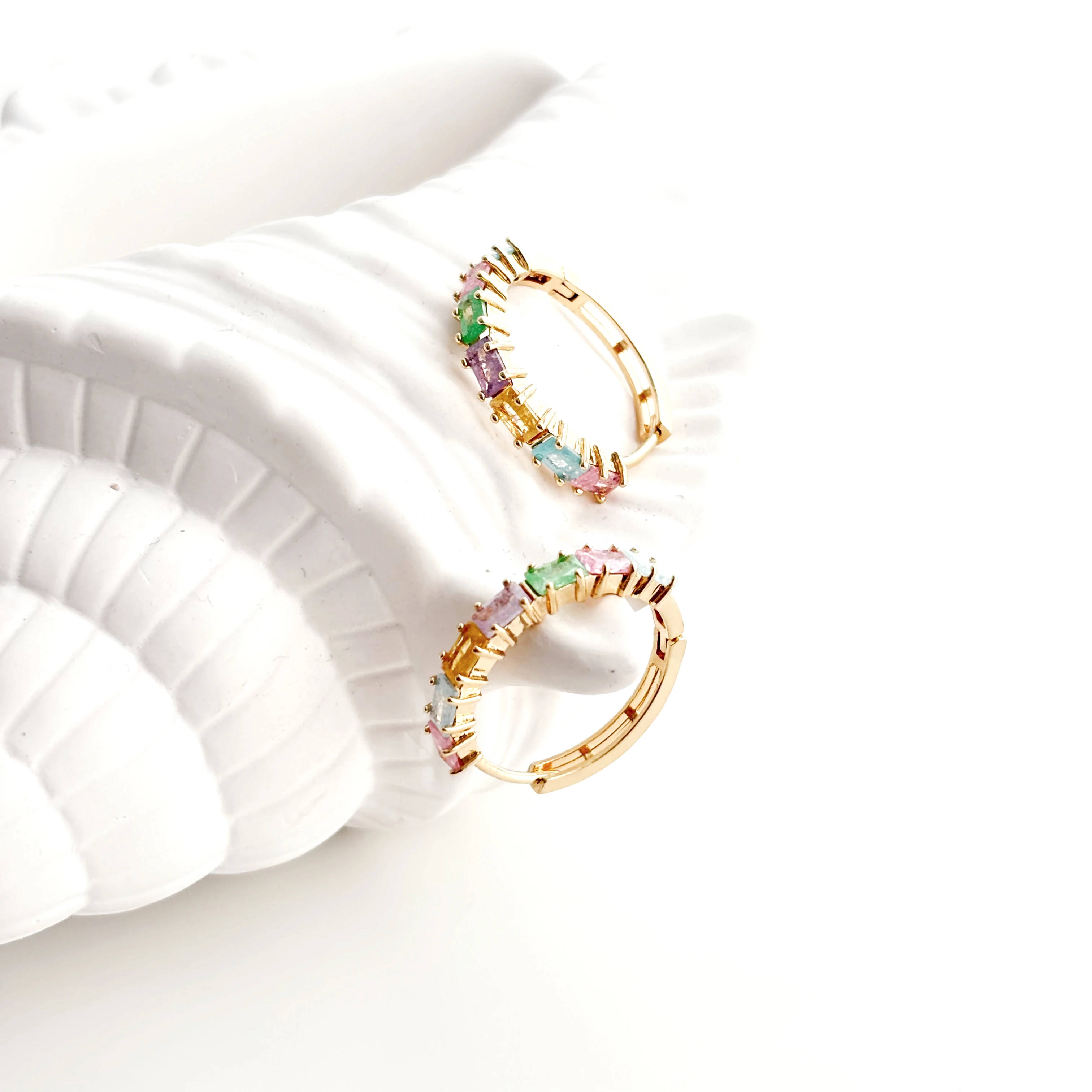 Coren Steel Earring | Çelik Küpe