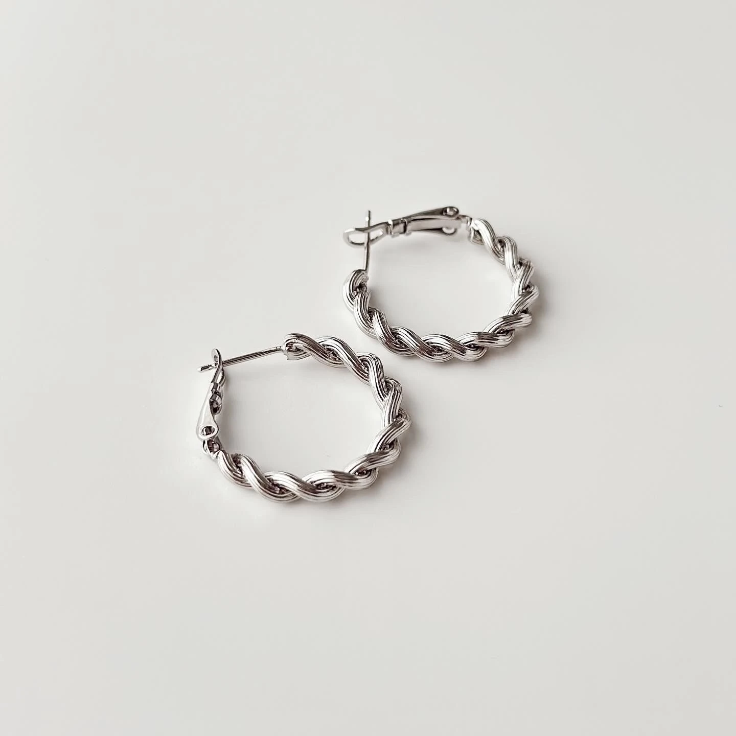 Trah Grey Xuping Steel Earring | Çelik Küpe