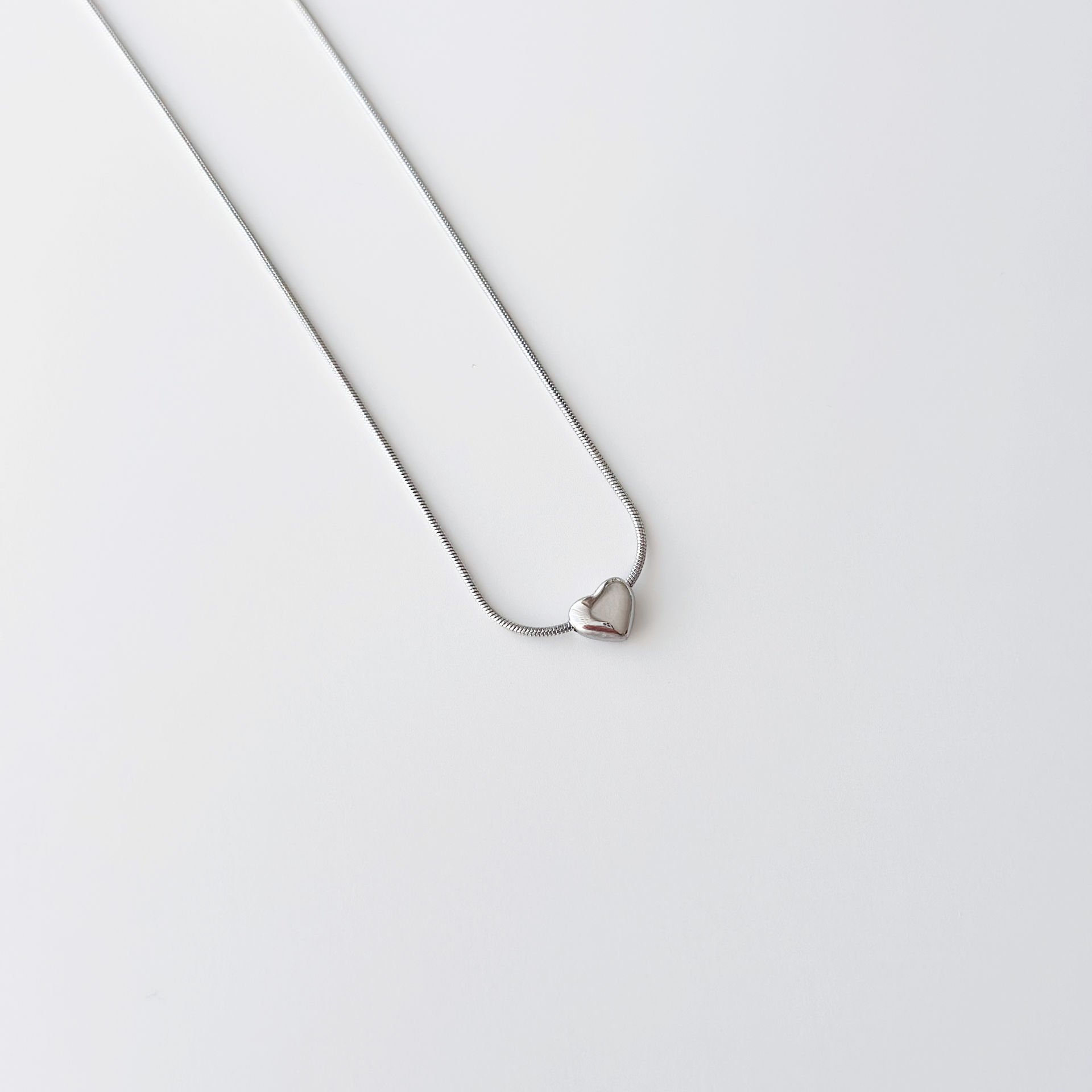 Mi love Steel Necklace | Çelik Kolye