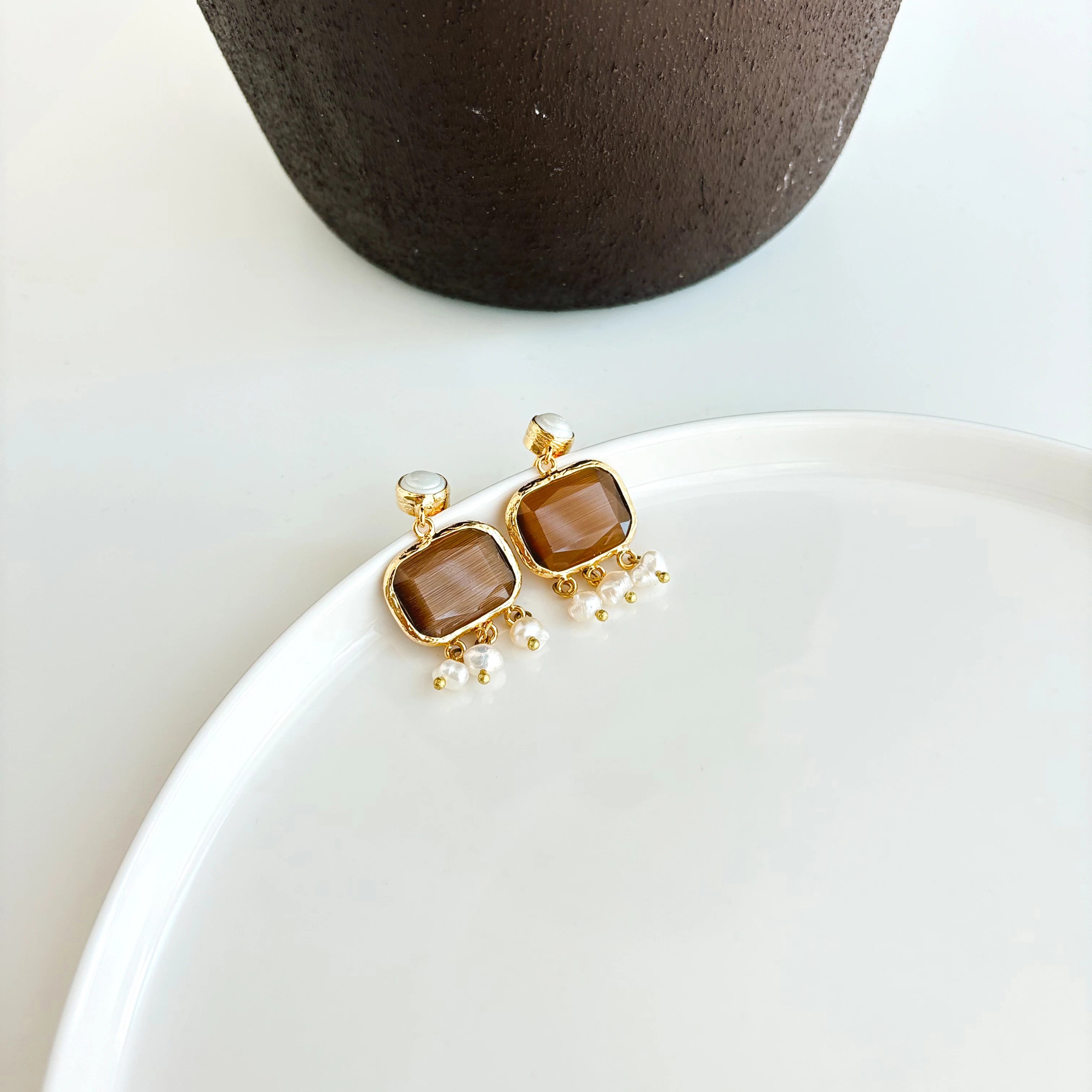 Cairo Steel Earring | Çelik Küpe