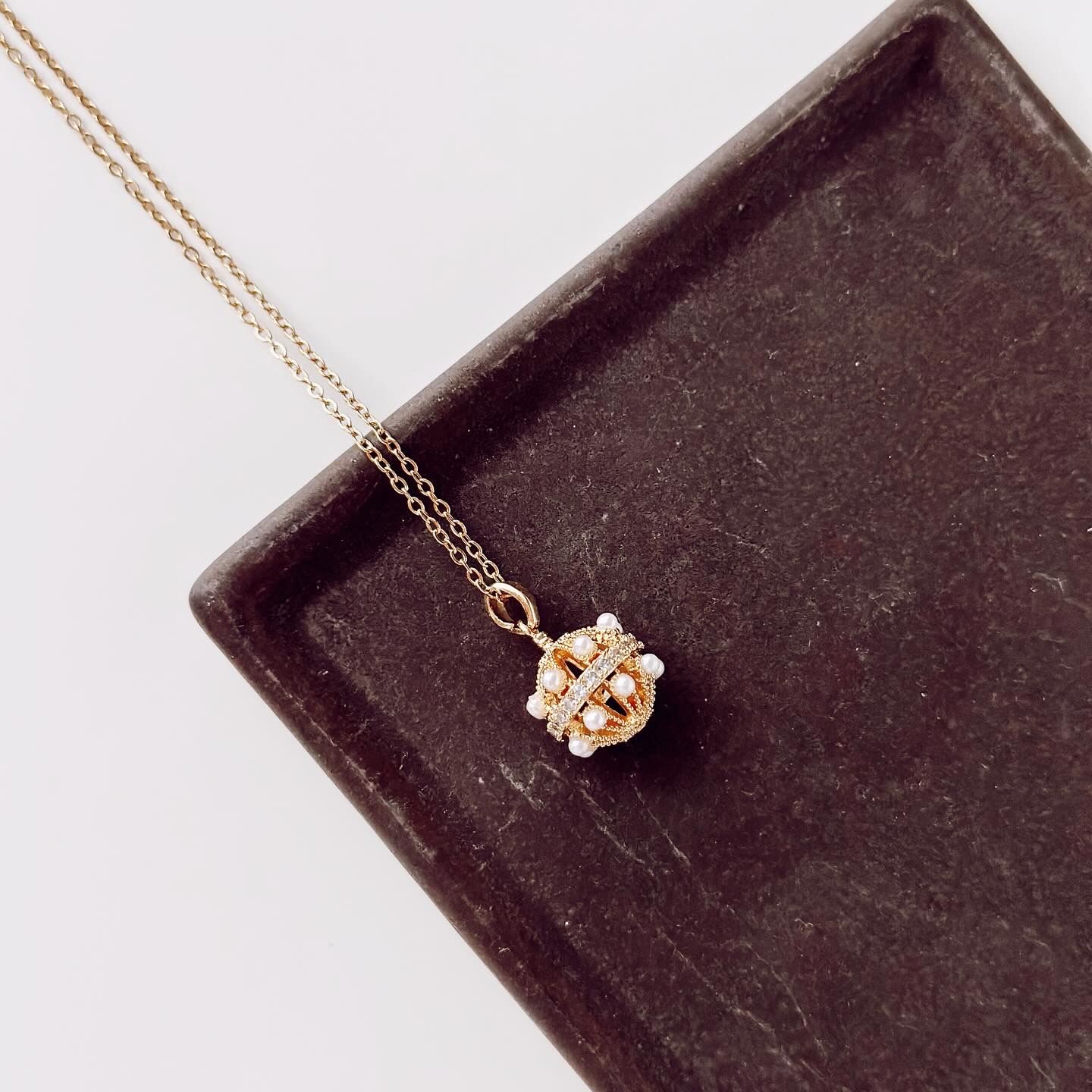 Carousel Steel Necklace | Çelik Kolye