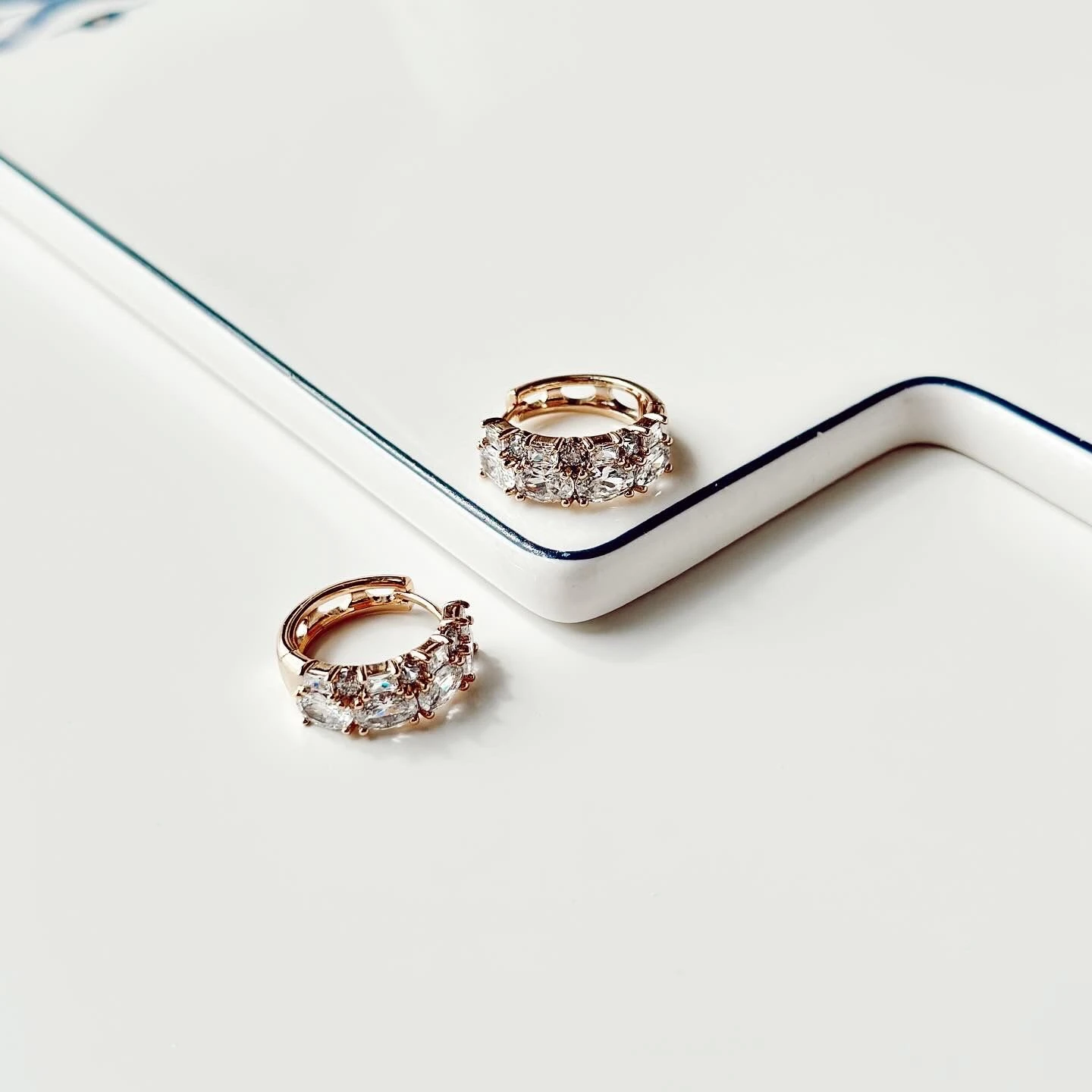 Luxies Xuping Steel Earring | Çelik Küpe