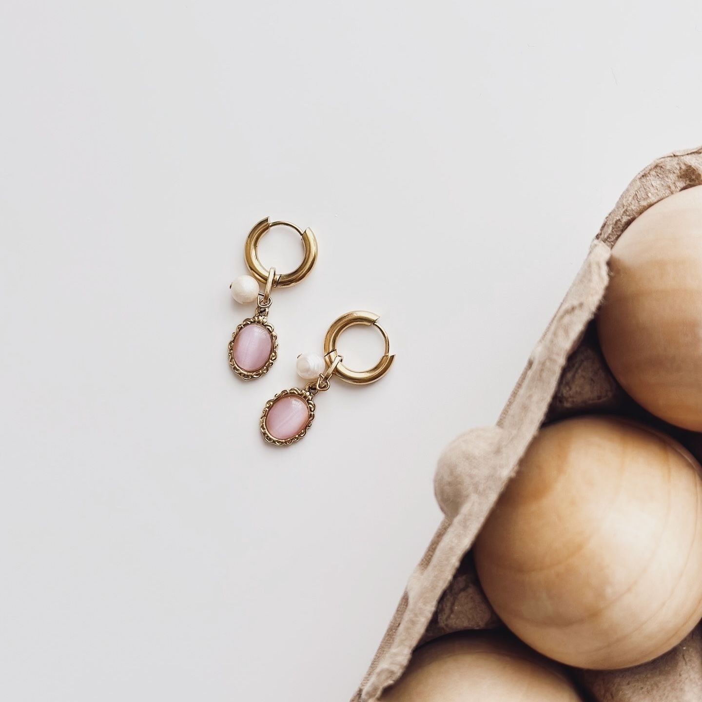 Marquret 70's Steel Earring | Çelik Küpe