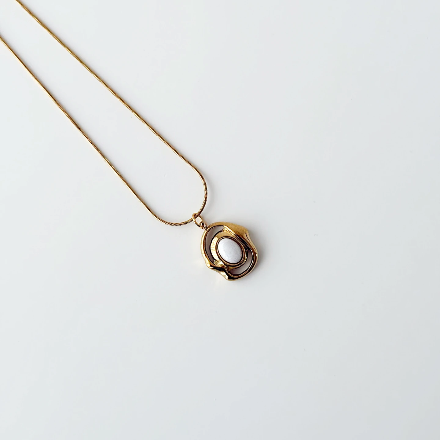 Vionne Steel Necklace | Çelik Kolye