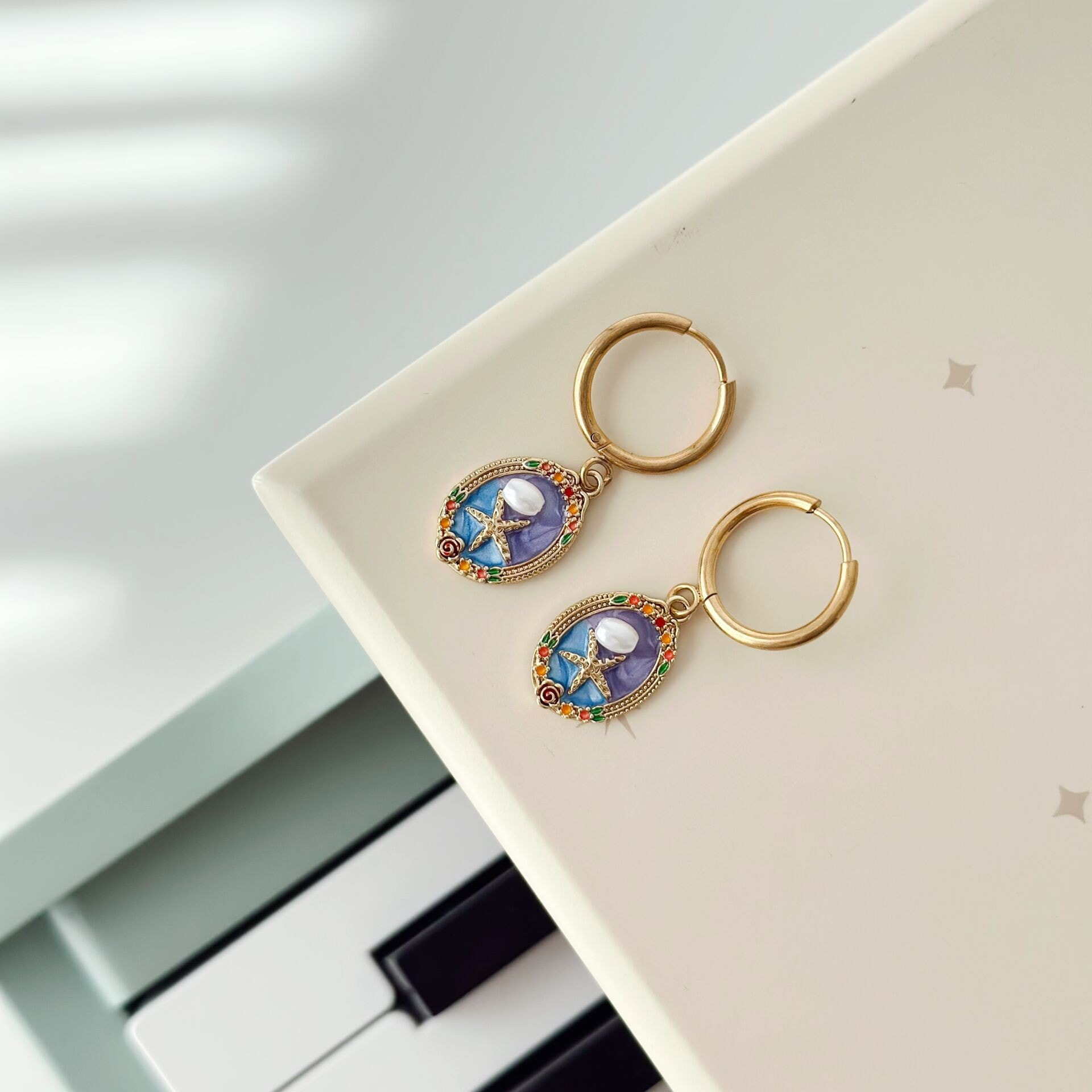 Art 10 Steel Earring | Çelik Küpe
