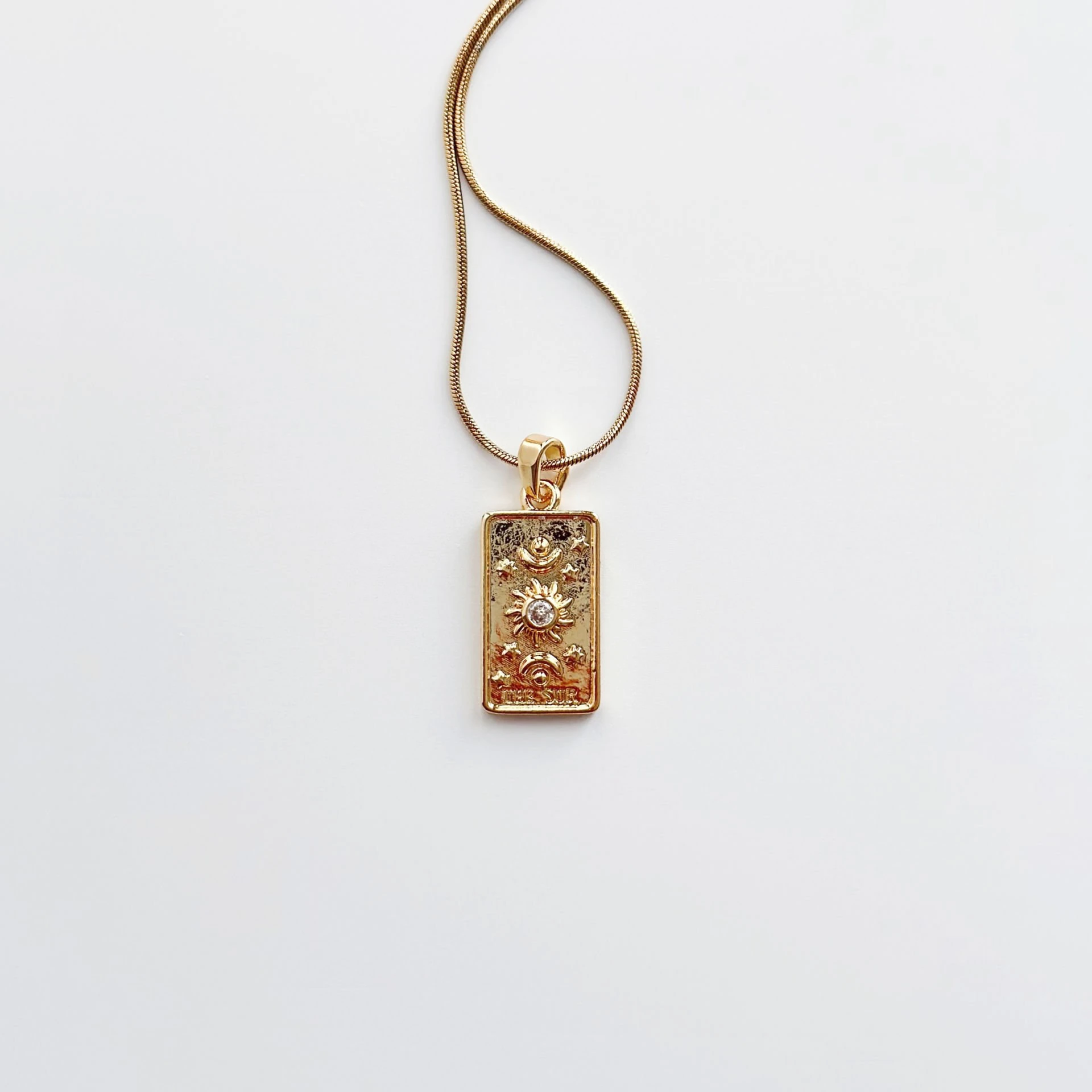 The Sun ! Steel Necklace | Çelik Kolye