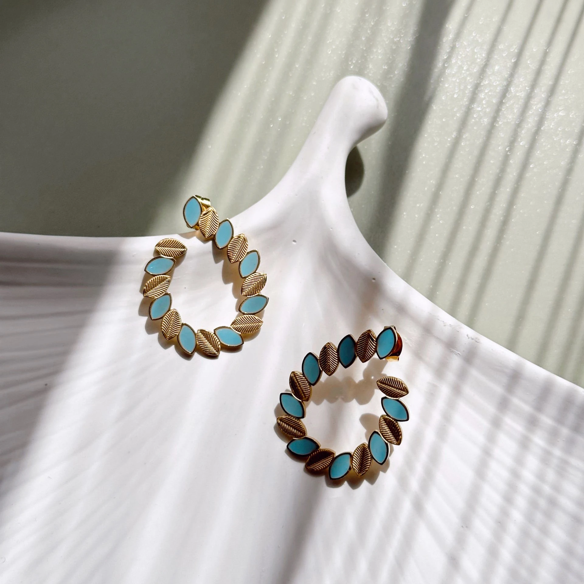 Cleopatra Steel Earring