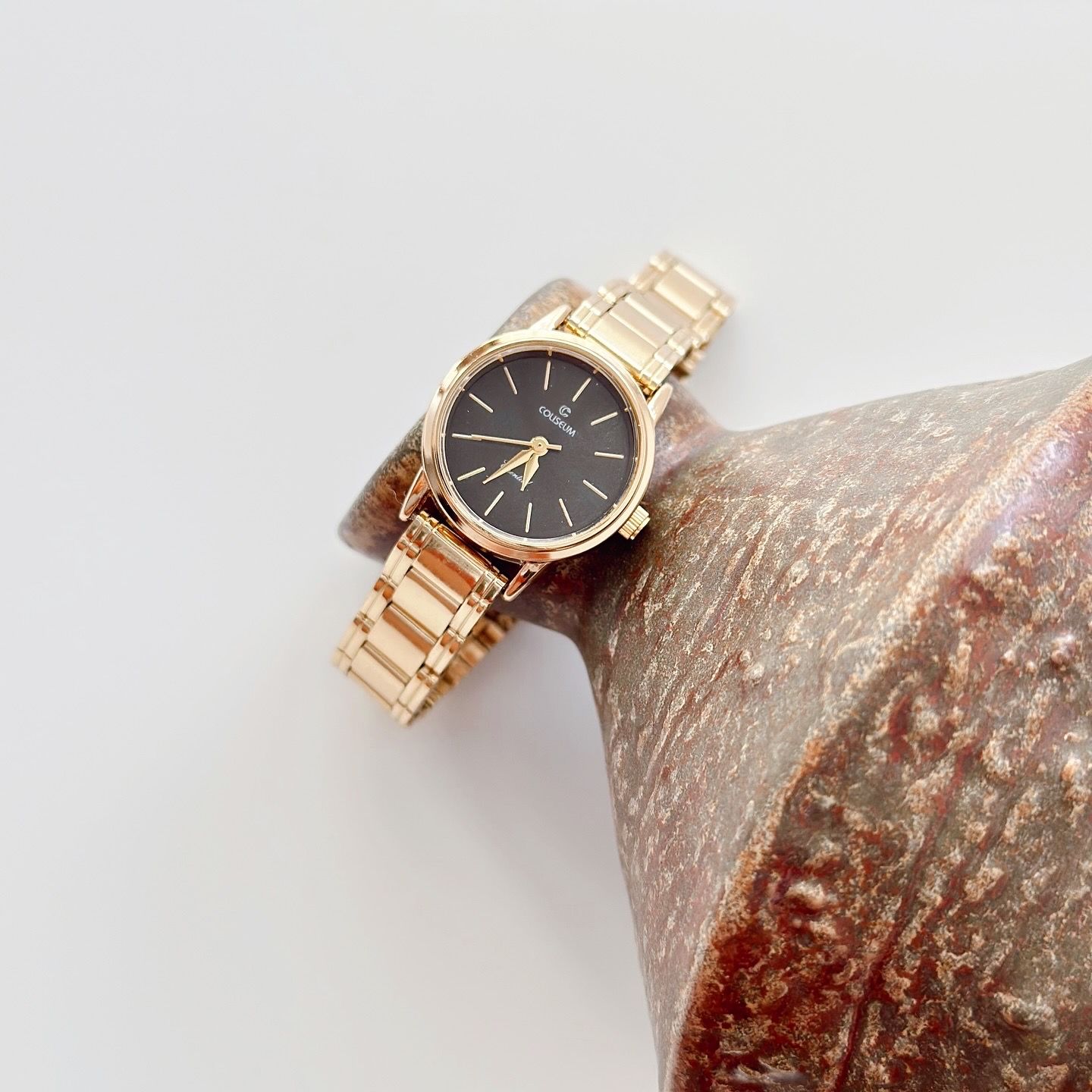 Gein Gold-Black Watch | Saat