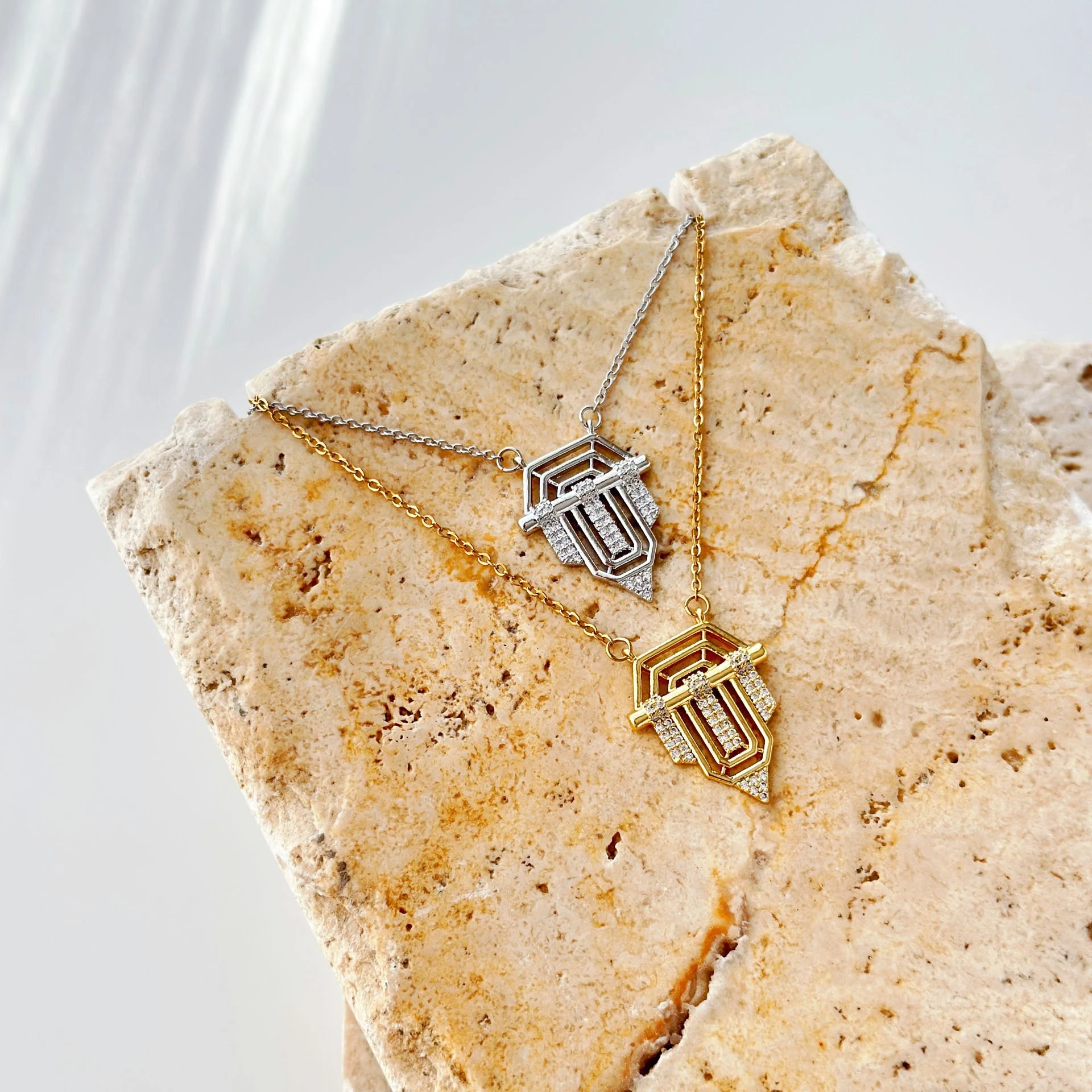 Eres Steel Necklace | Çelik Kolye