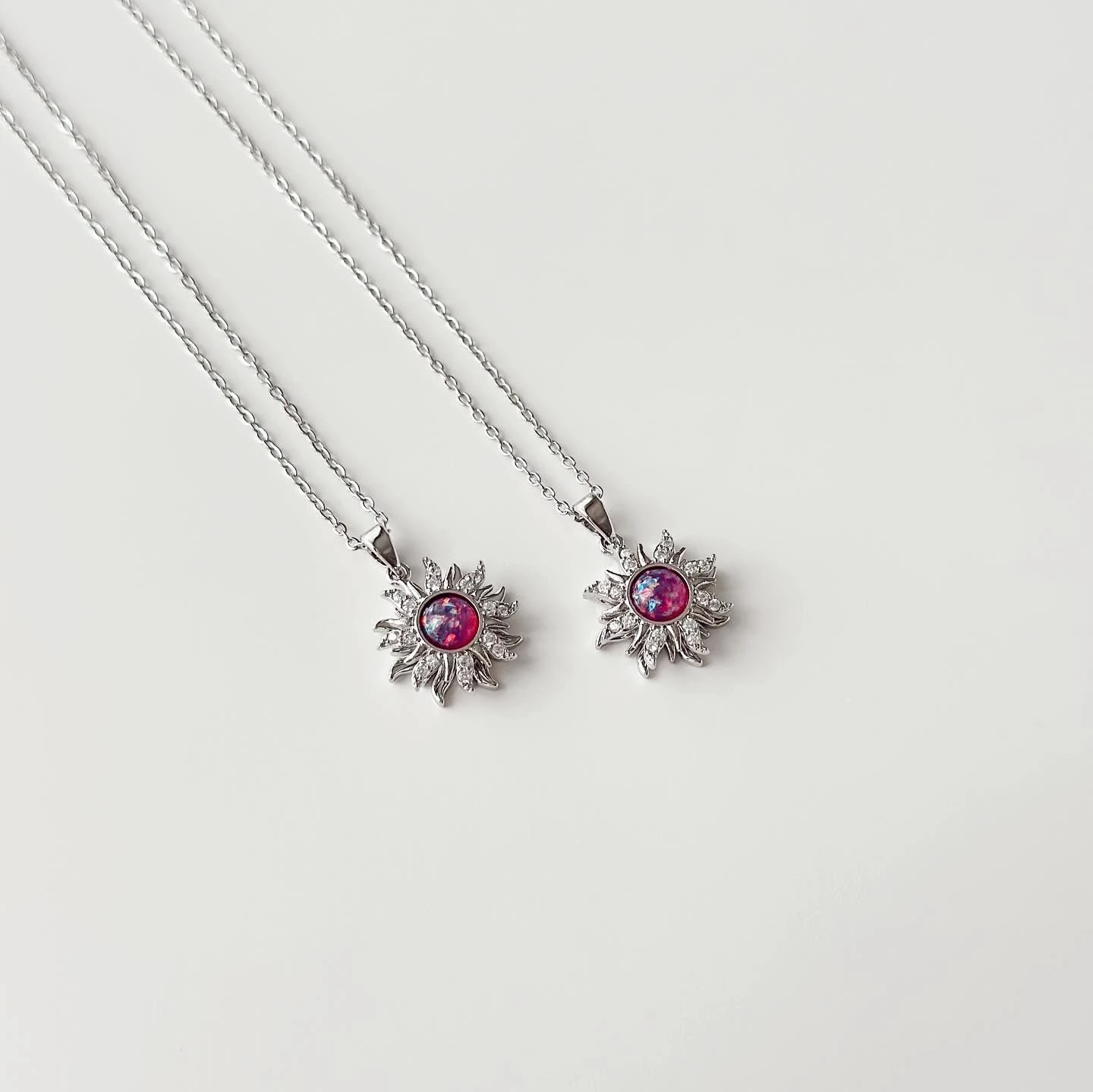 Peak Grey Steel Necklace | Çelik Kolye