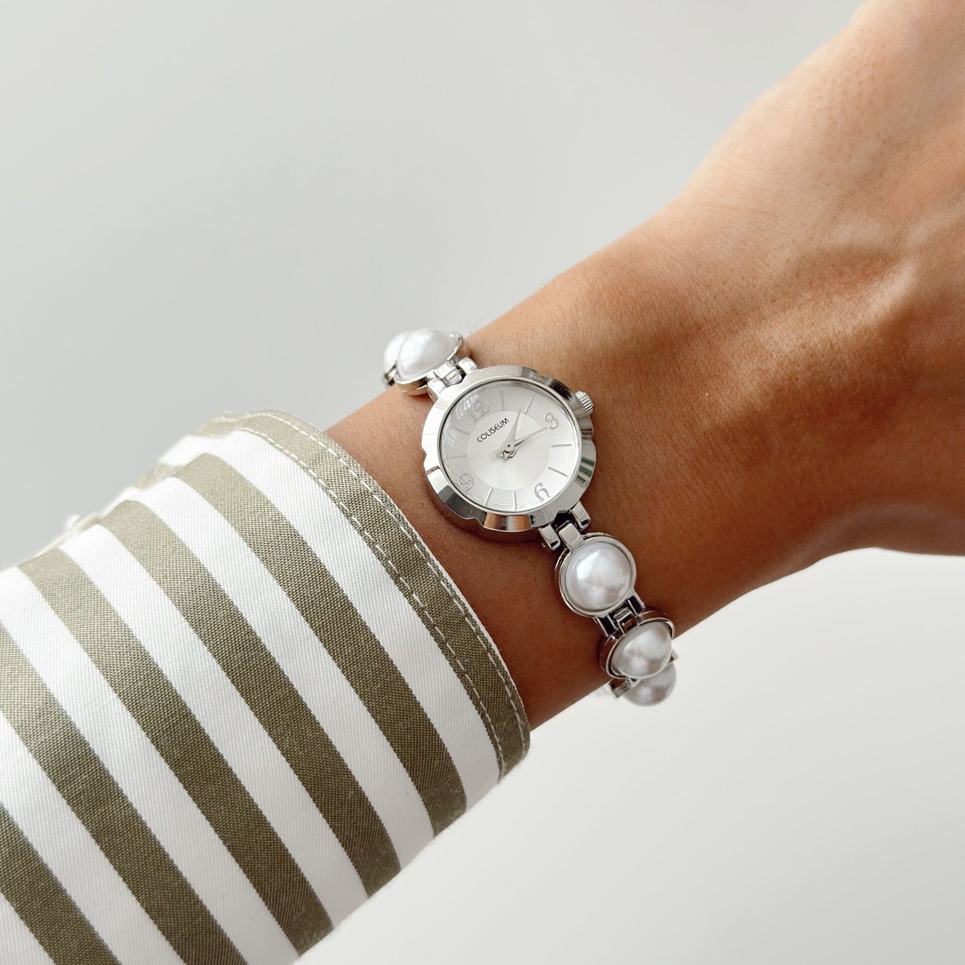 Pearly Grey Watch | Saat