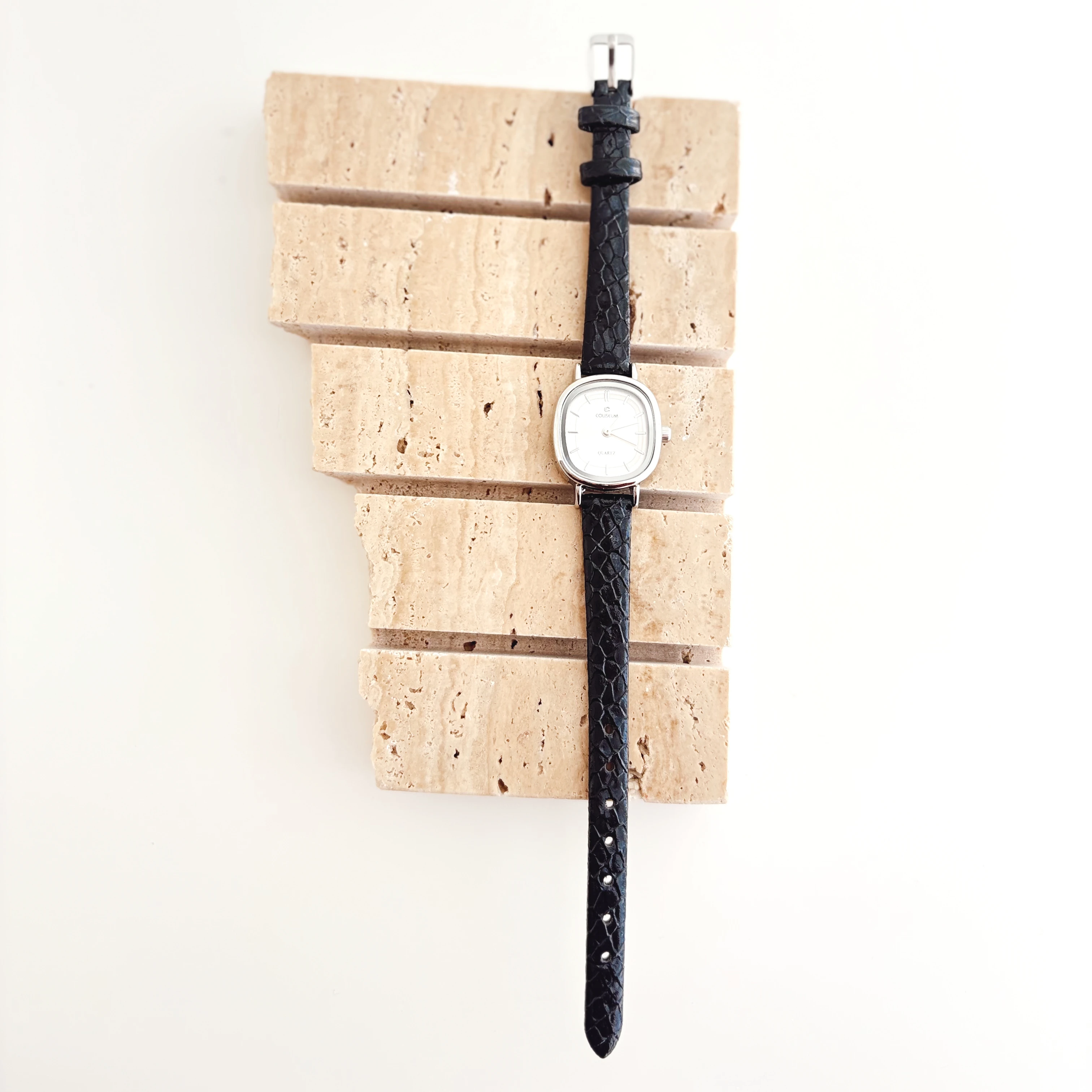 Tayen Black-White Watch | Saat