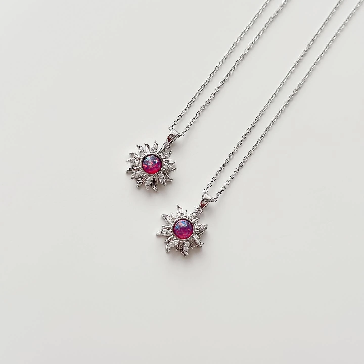 Peak Grey Steel Necklace | Çelik Kolye