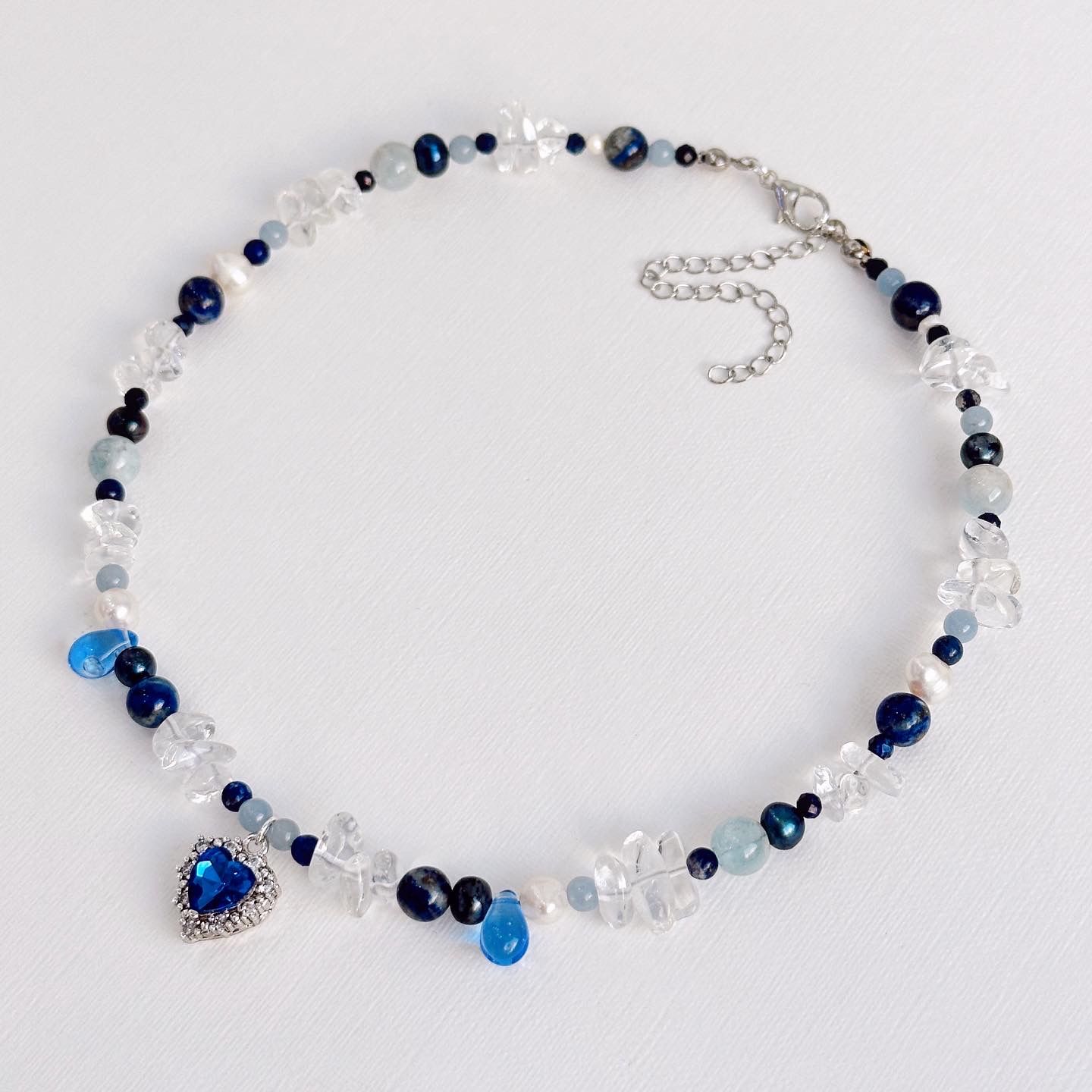 Ocean Heart Necklace / Kolye