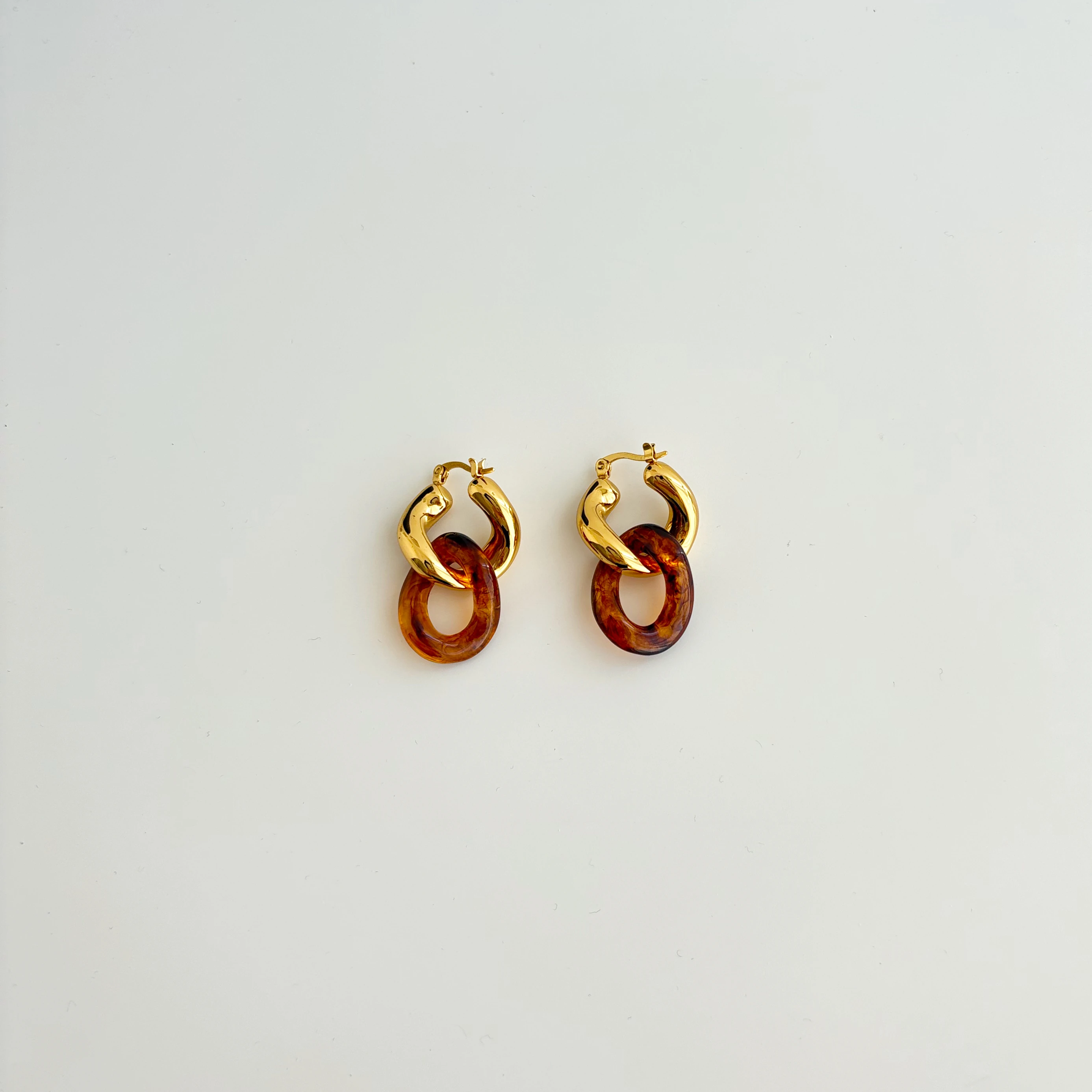 Nina Steel Earring | Çelik Küpe