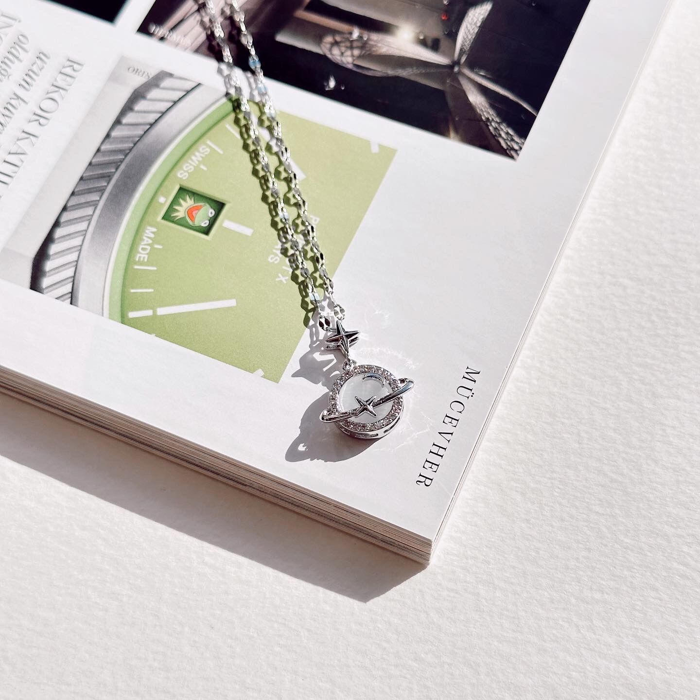 Comet Steel Necklace