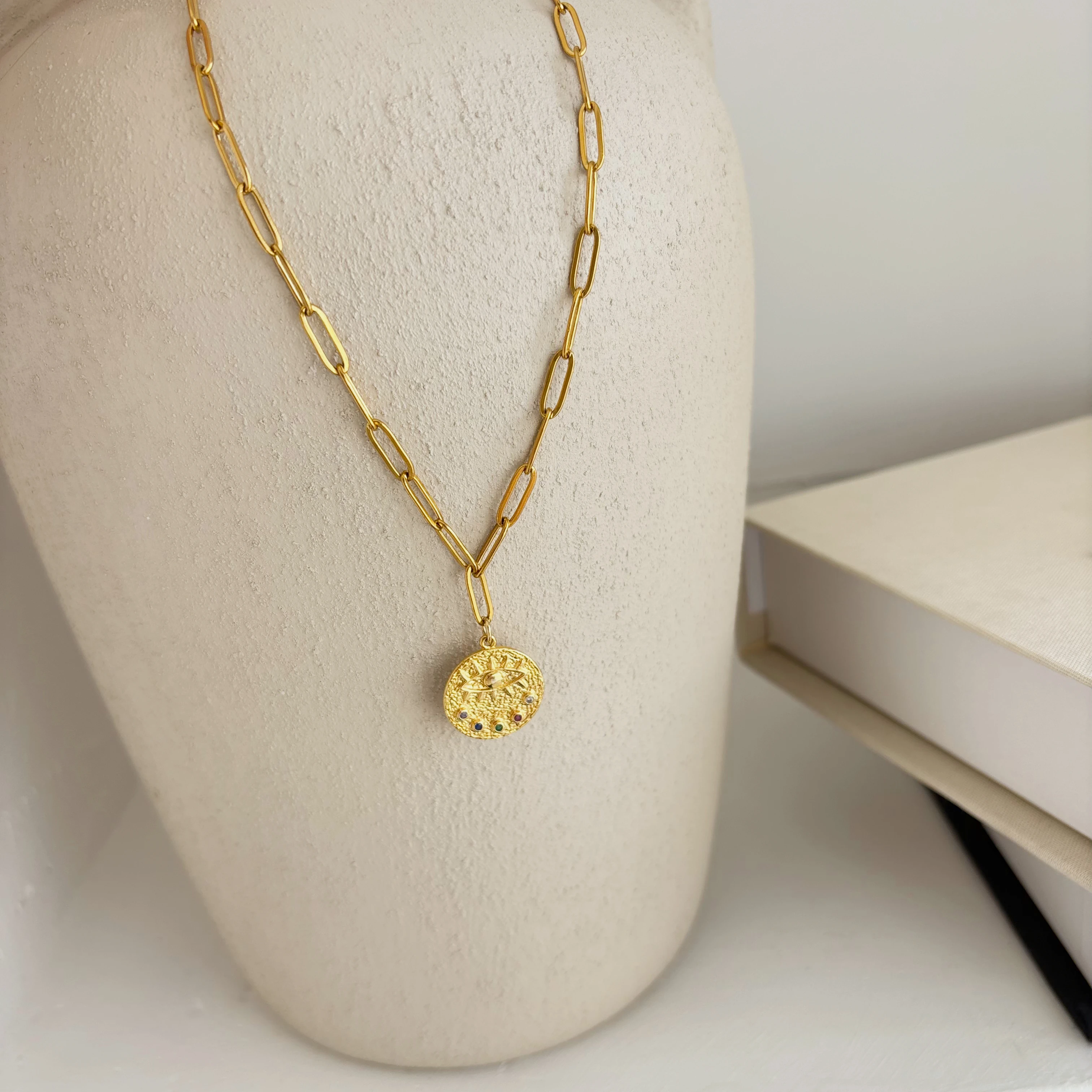 Vela Steel Necklace | Çelik Kolye