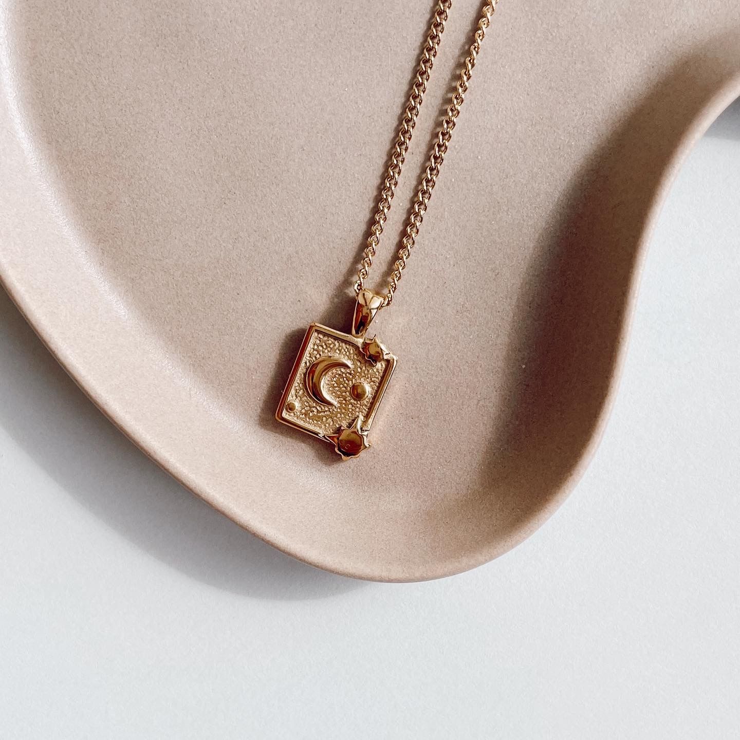 Moonstar Steel Necklace