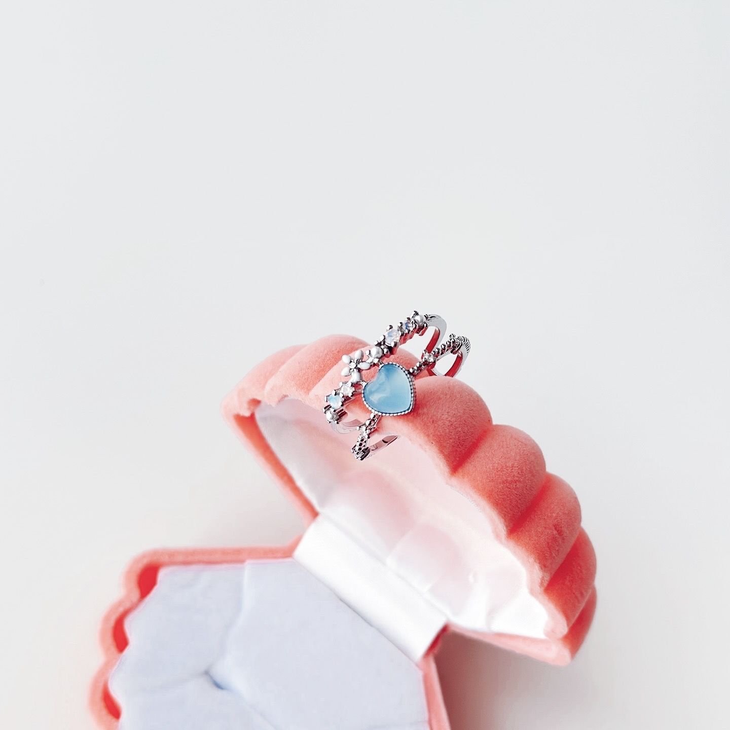 Blueis Grey Ring / Yüzük